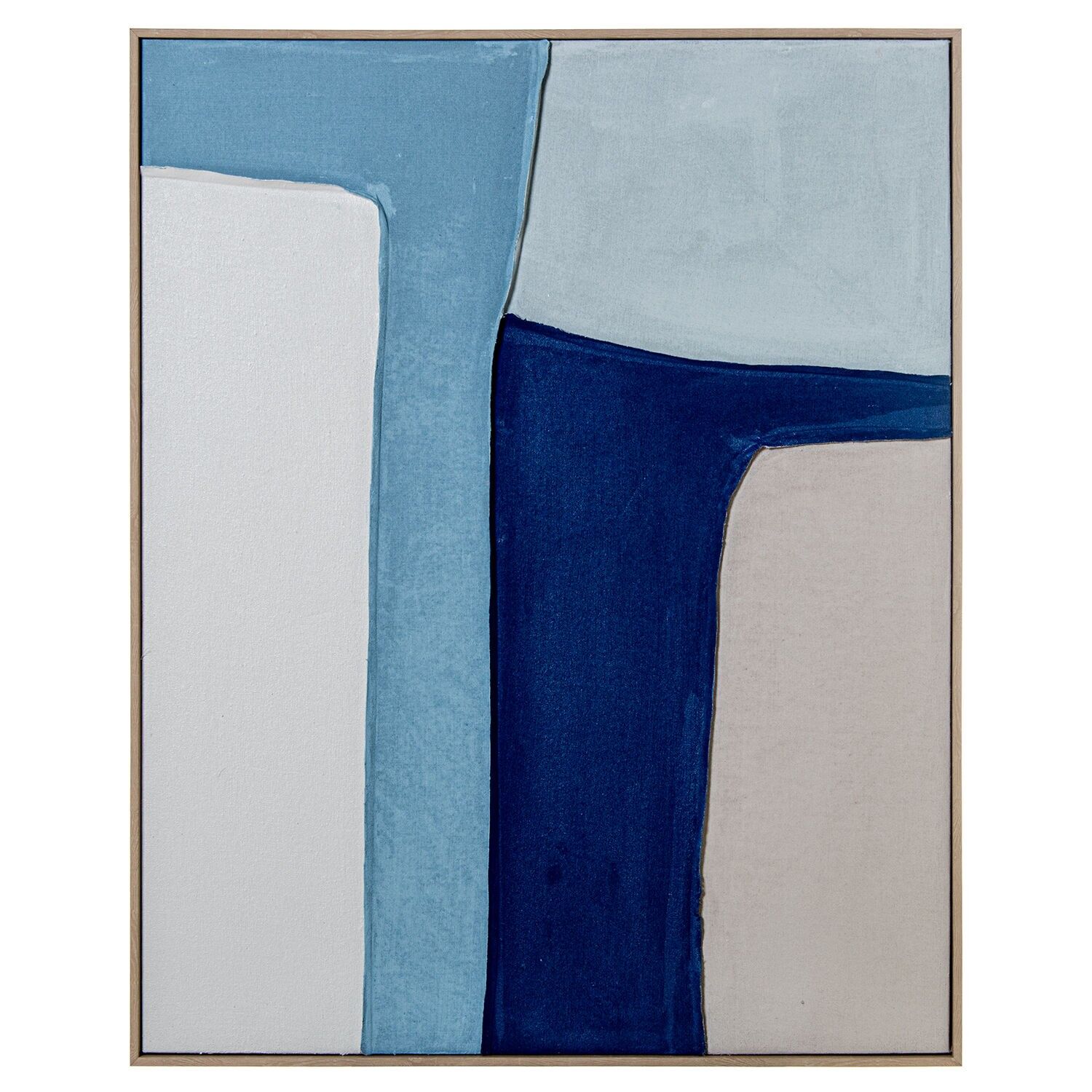 Abstraktes Leinwandbild, 80 x 100 cm, Rahmen 80 x 5 x 100 cm, ST69338