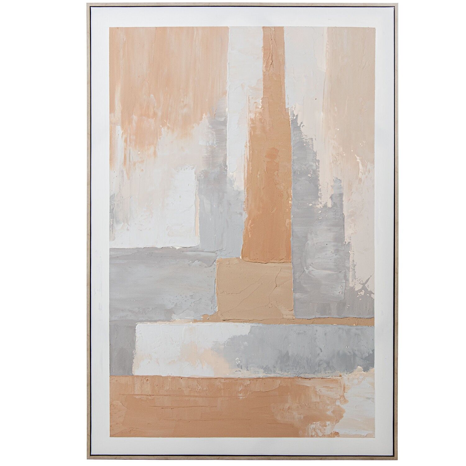 Abstraktes Leinwandbild, 80 x 120 cm, Rahmen 80 x 5 x 120 cm, ST69343