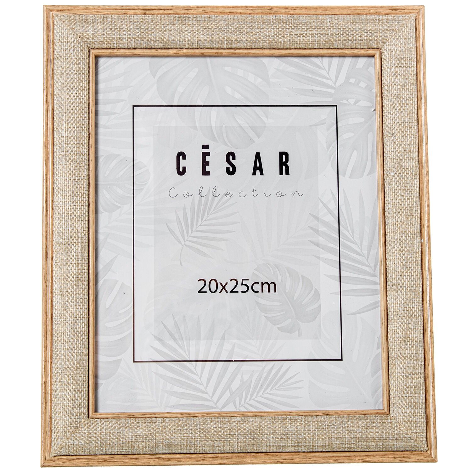 Photo frame, MDF, fabric 20x25 cm assorted with MDF back display 20*25cm ST69394