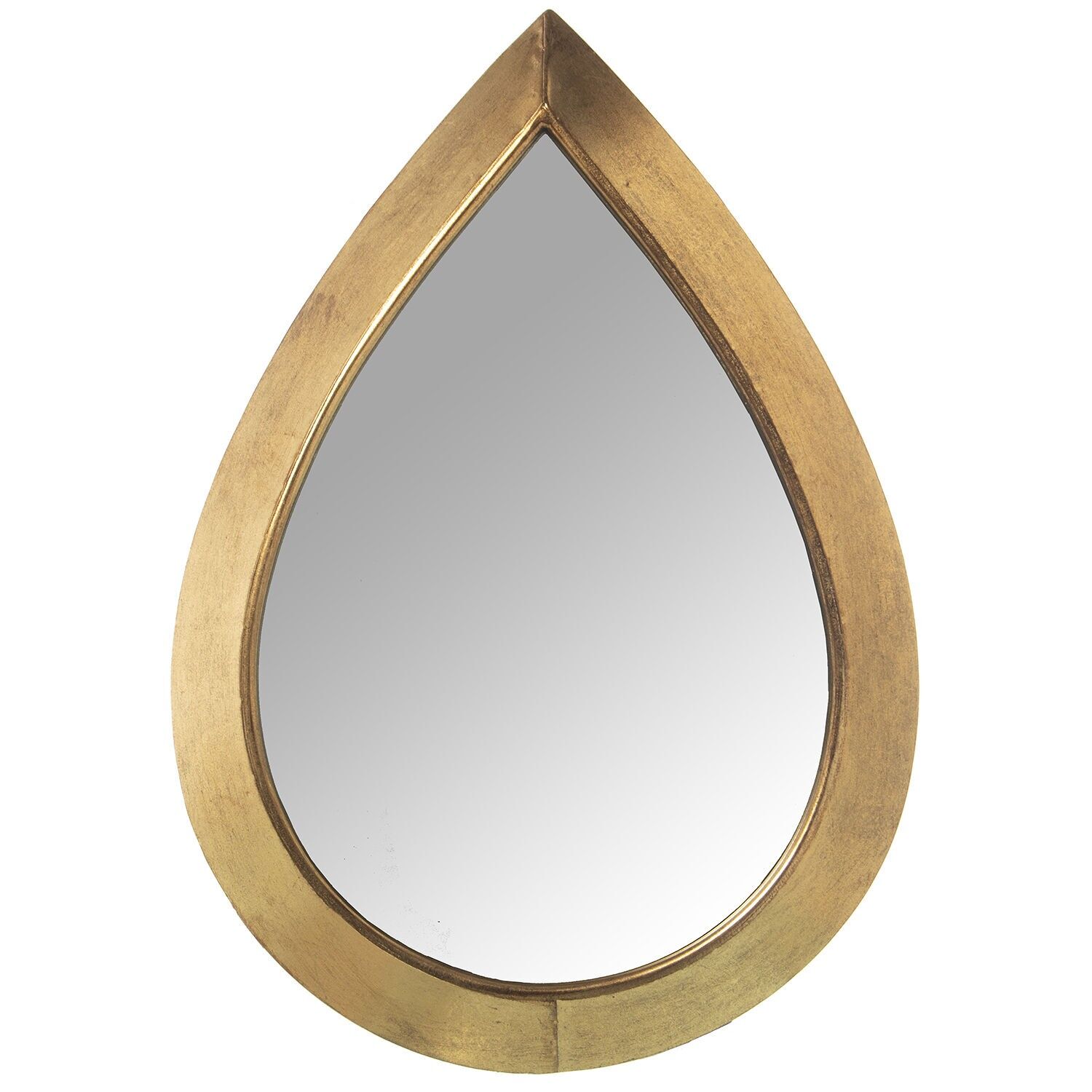 Metal wall mirror 50.5x68.5cm gold 50.5x4x68.5cm ST71650