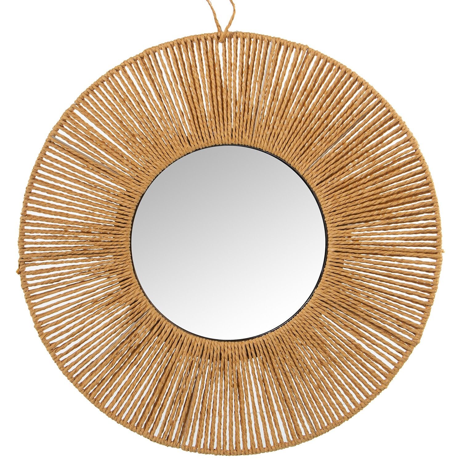 Wall mirror with vellum paper, 60cm int:28cm ST71874