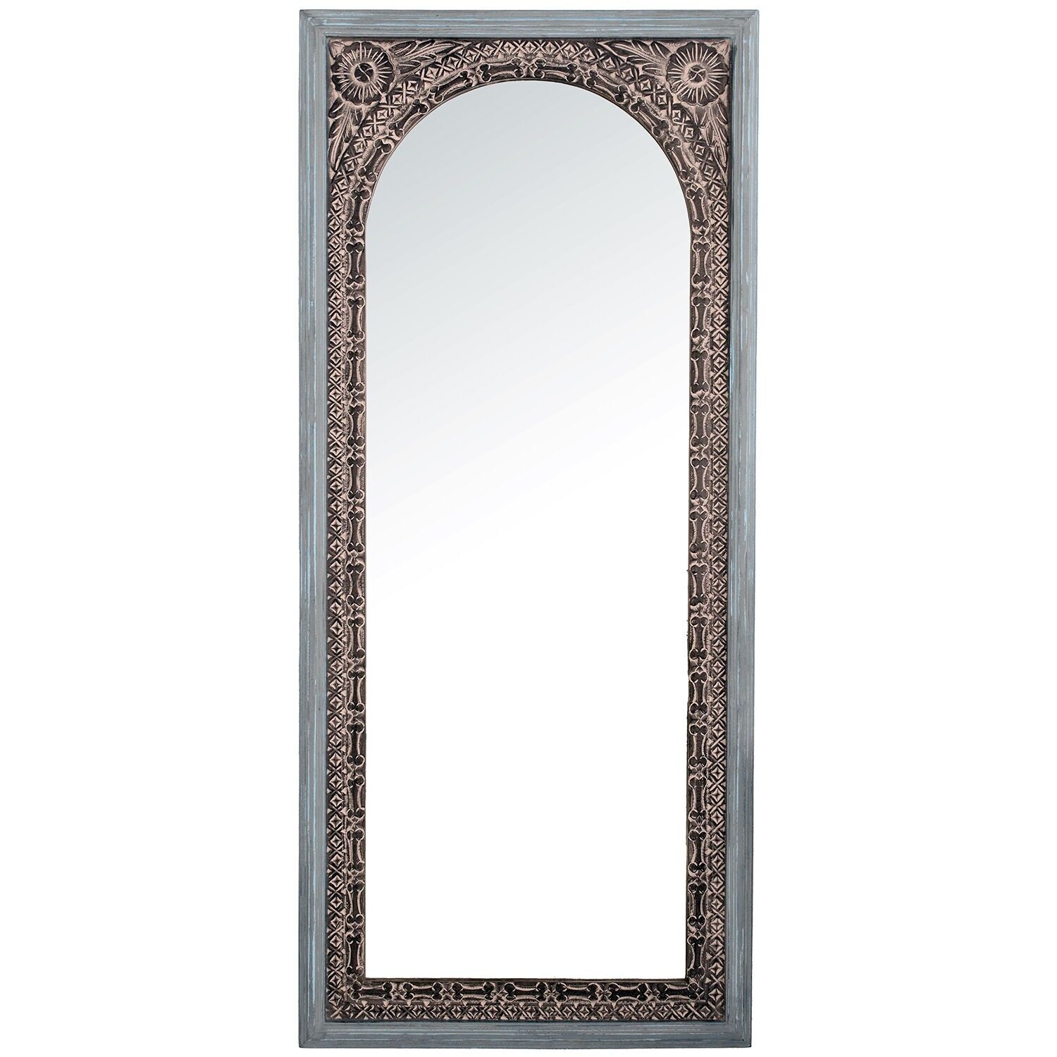 Mango wood mirror 80x180cm int:60x160cm ST72176