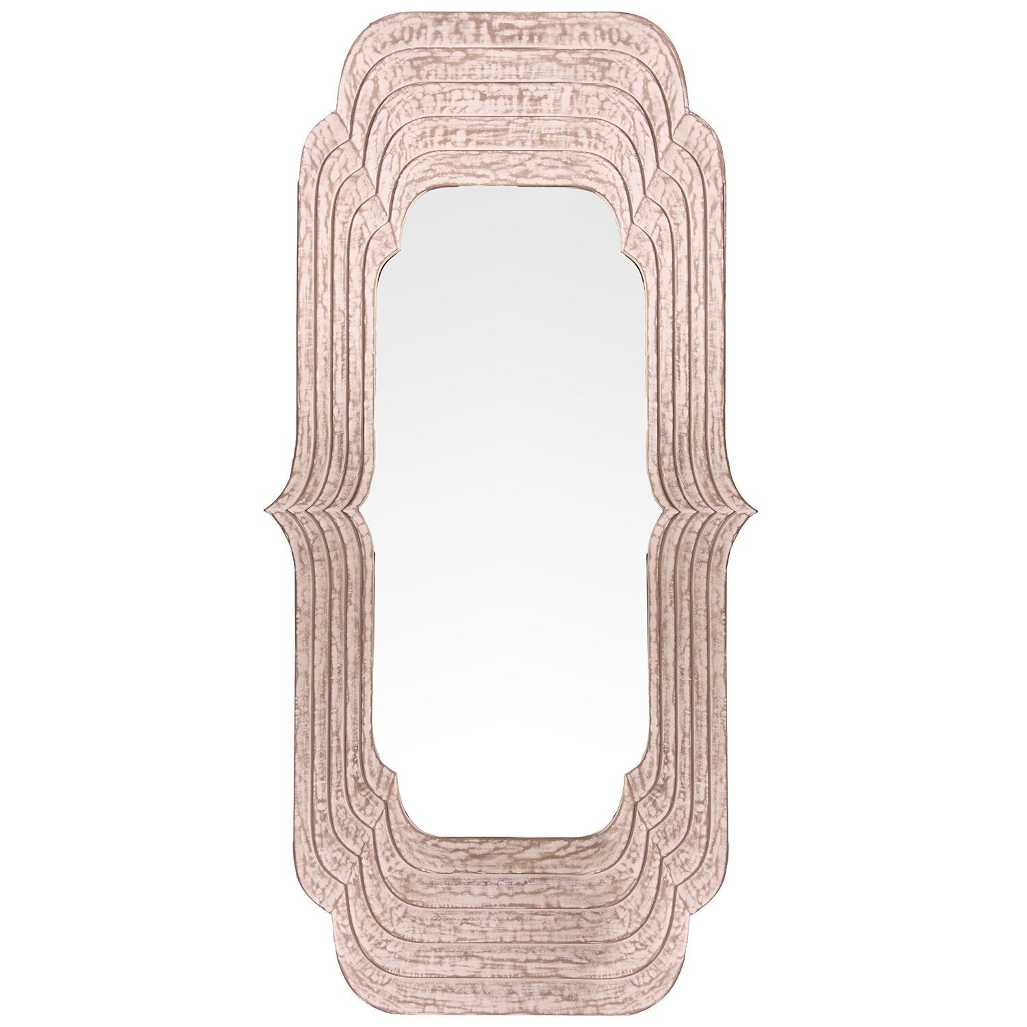 Mango wood mirror 90x180cm int:55x120cm ST72177
