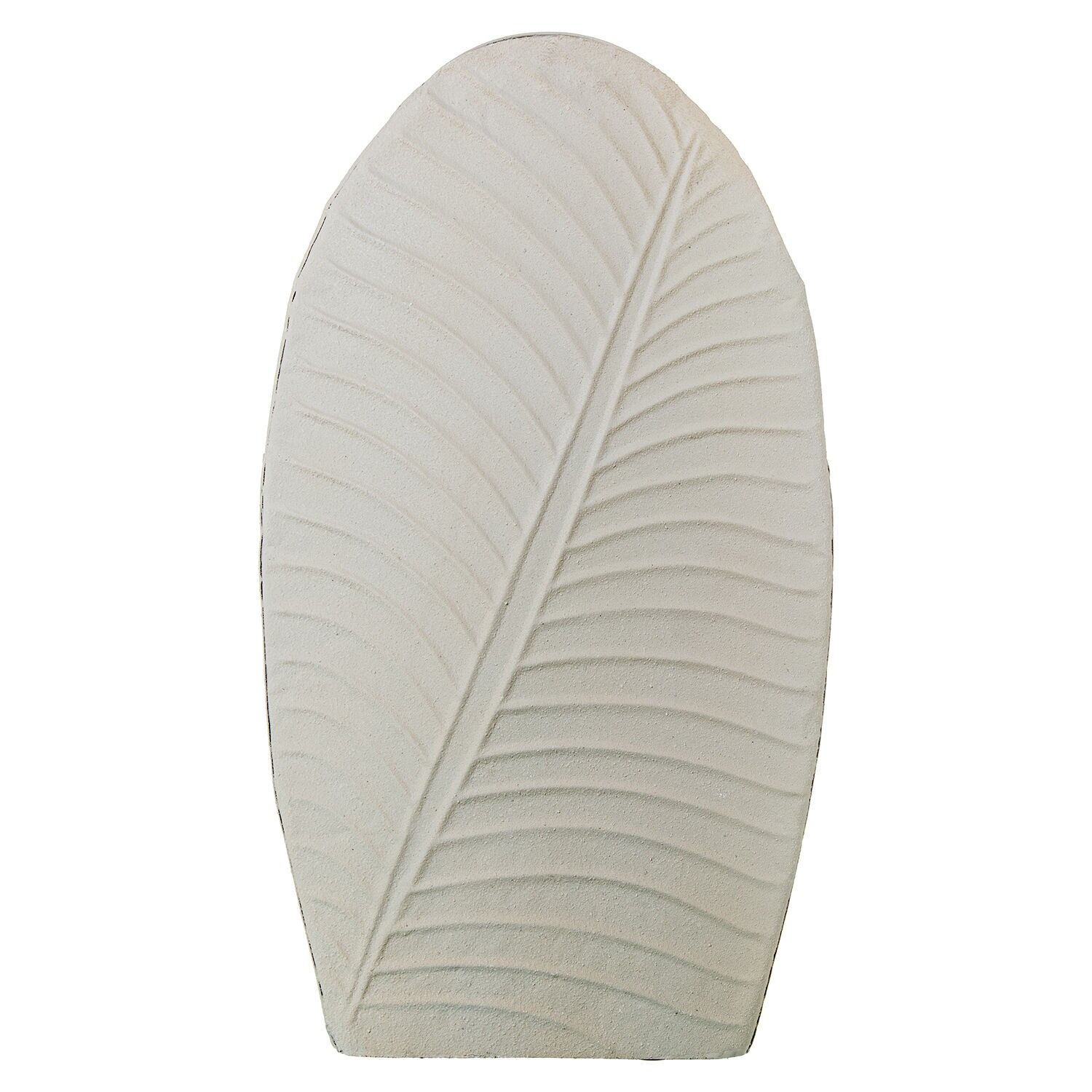 Metal vase 54cm white 32x13x54cm ST72343