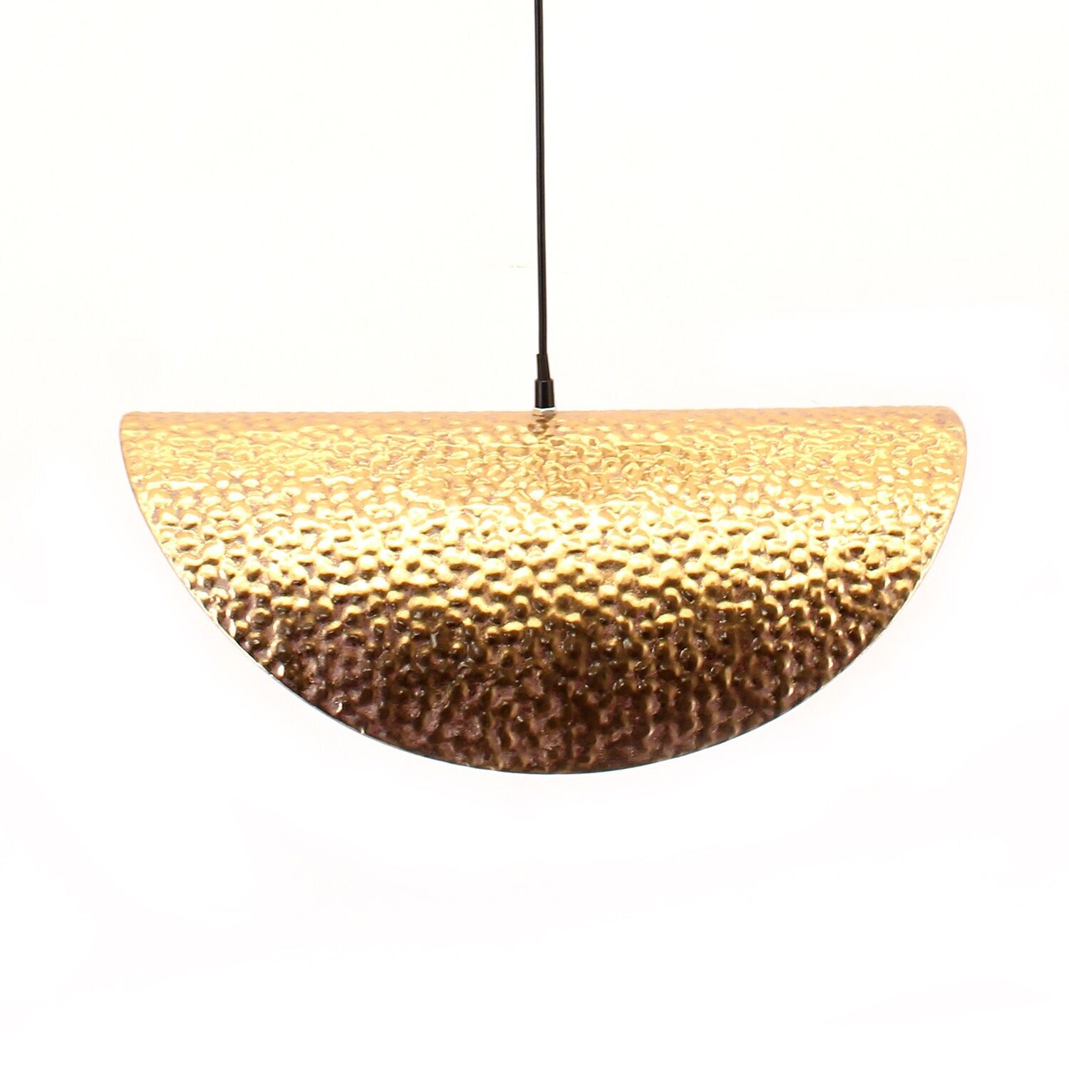 Gold metal ceiling lamp, 1xe27 max40w not included, 50x29x19cm, black cable: 150cm ST72546