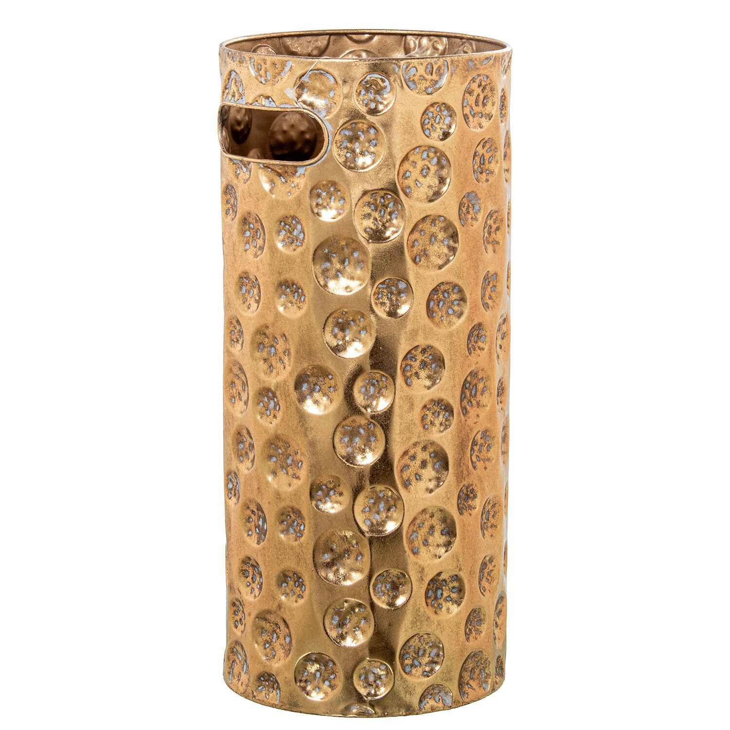 Golden metal umbrella stand 20x45cm ST72553