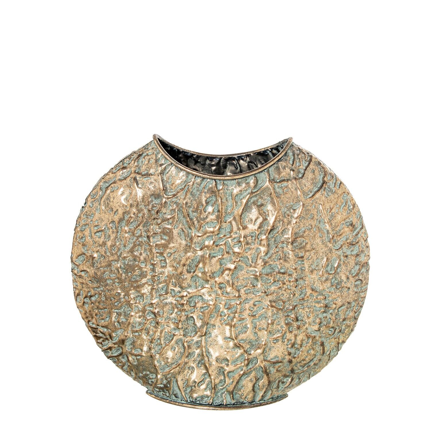 Gold metal vase 32x12x30 cm ST73072