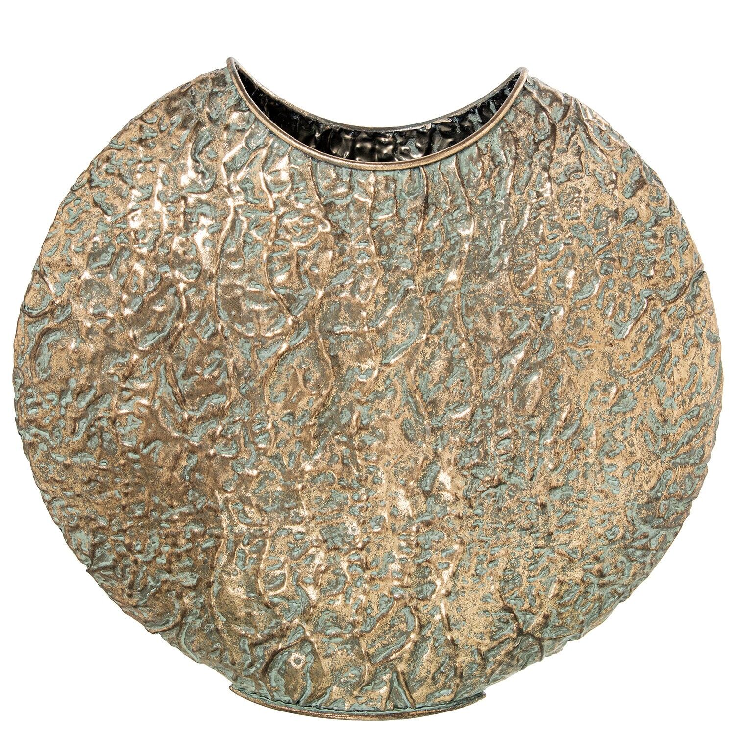 Gold metal vase 45x15x42 cm ST73073