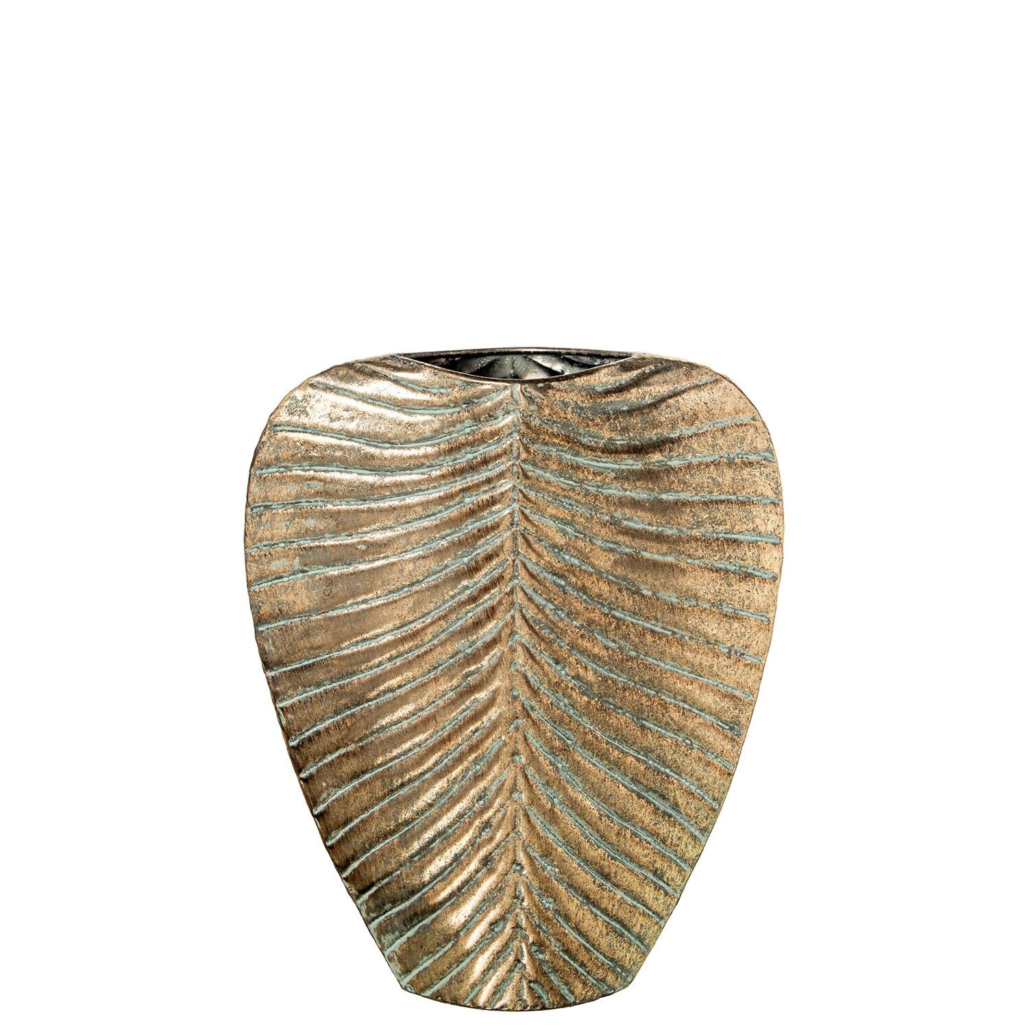 Gold metal vase 26.5x7x33 cm ST73075