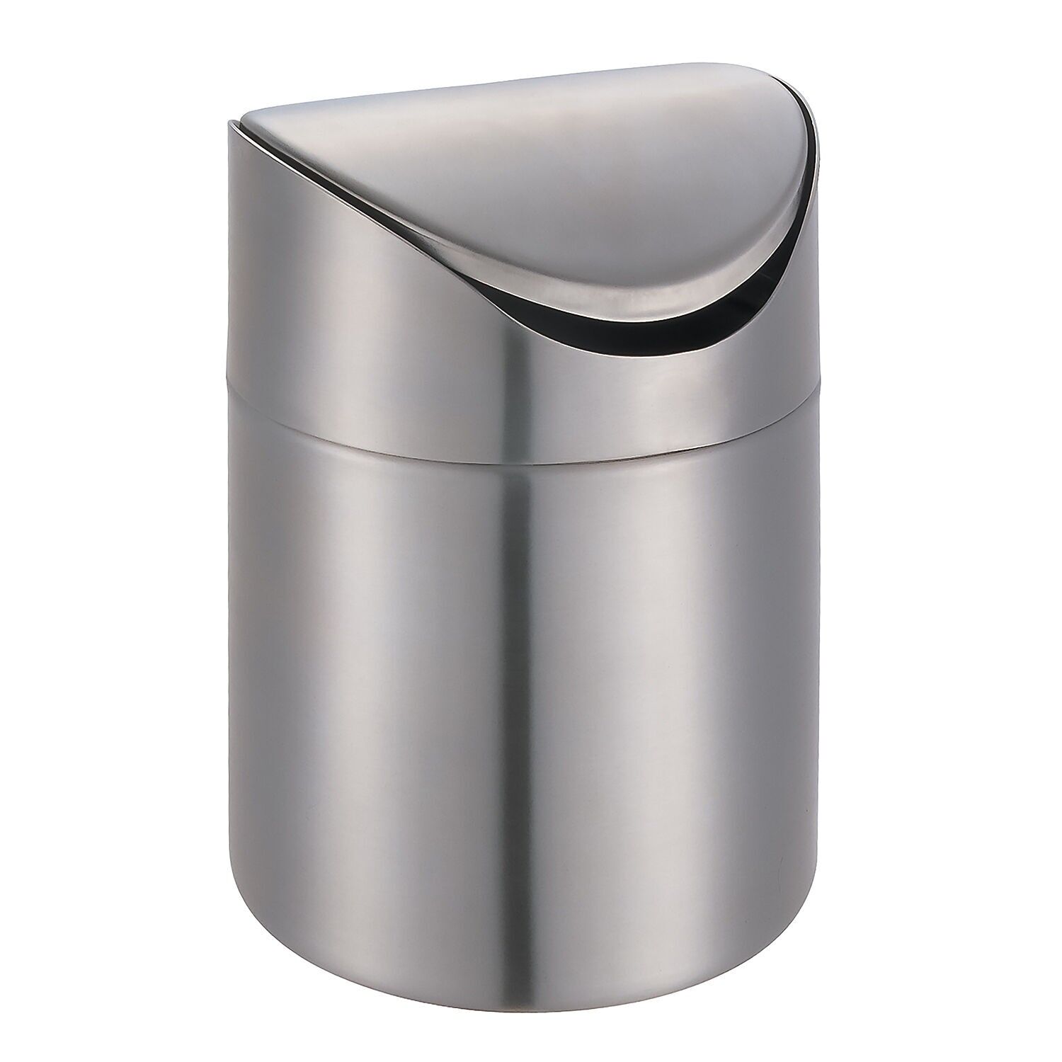 Steel countertop waste bin 12x16cm ST82677