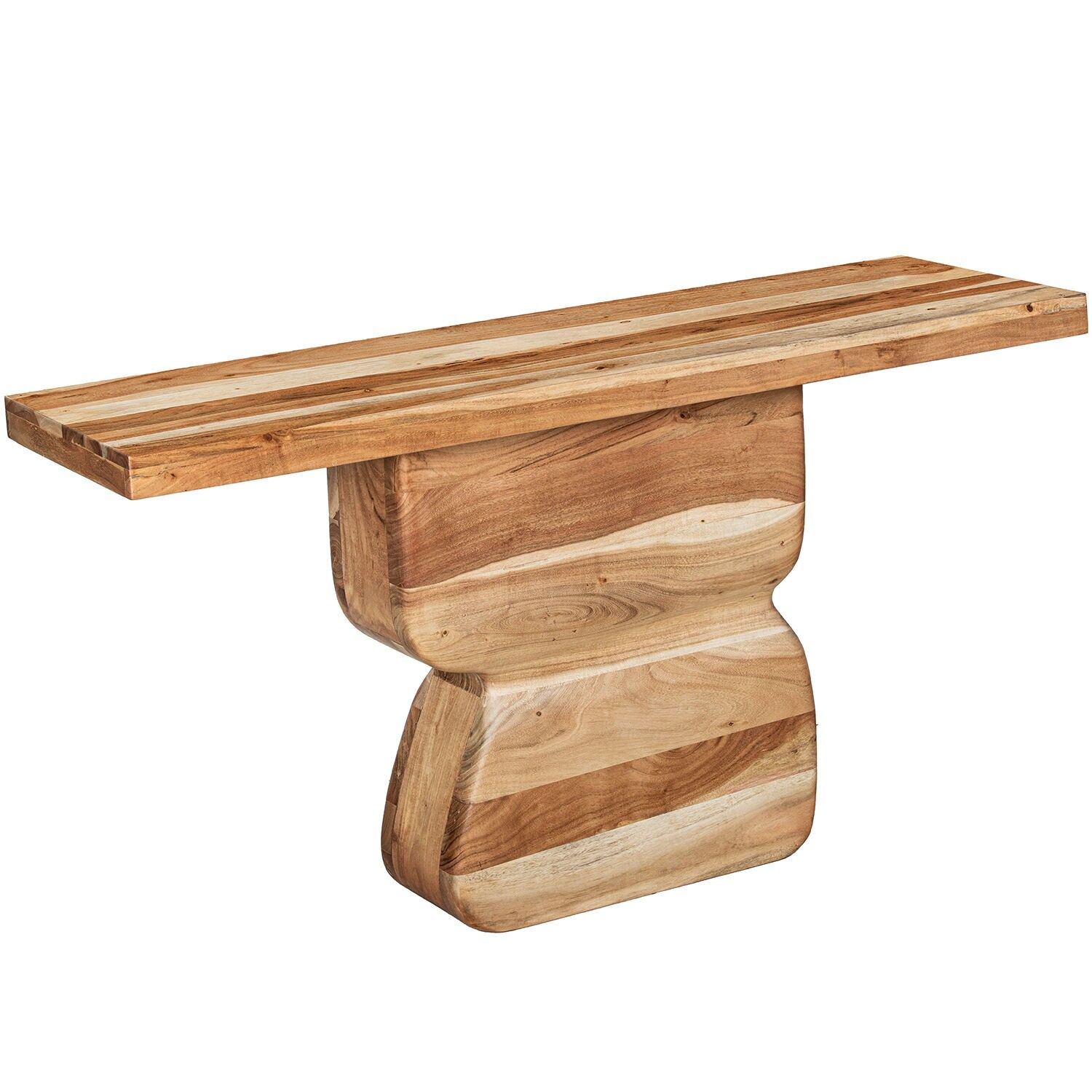 Mango wood entrance table and 92320 130x40x70cm ST83642