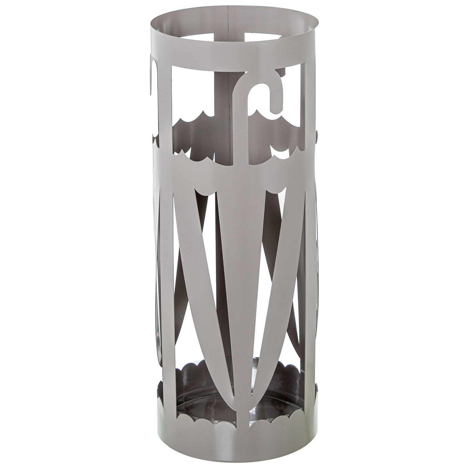 Paraguero metal redondo marronparaguas 19x19x49 cm ST85164