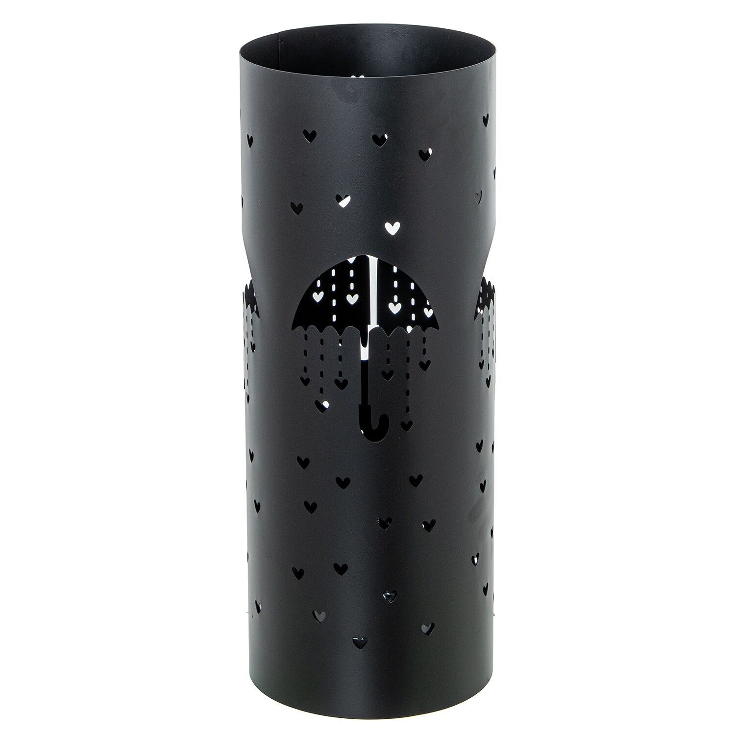 Paraguero metal redondo negroparaguas 19x19x49 cm ST85166