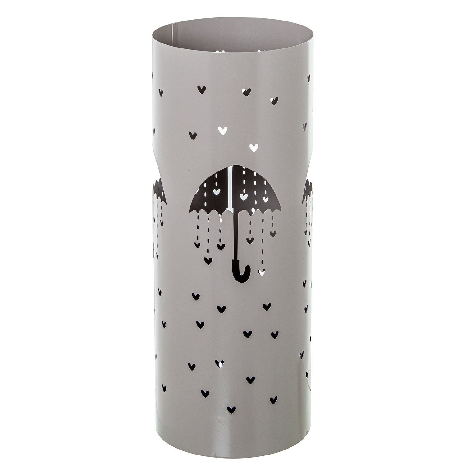 Paraguero metal redondo marronparaguas 19x19x49 cm ST85167