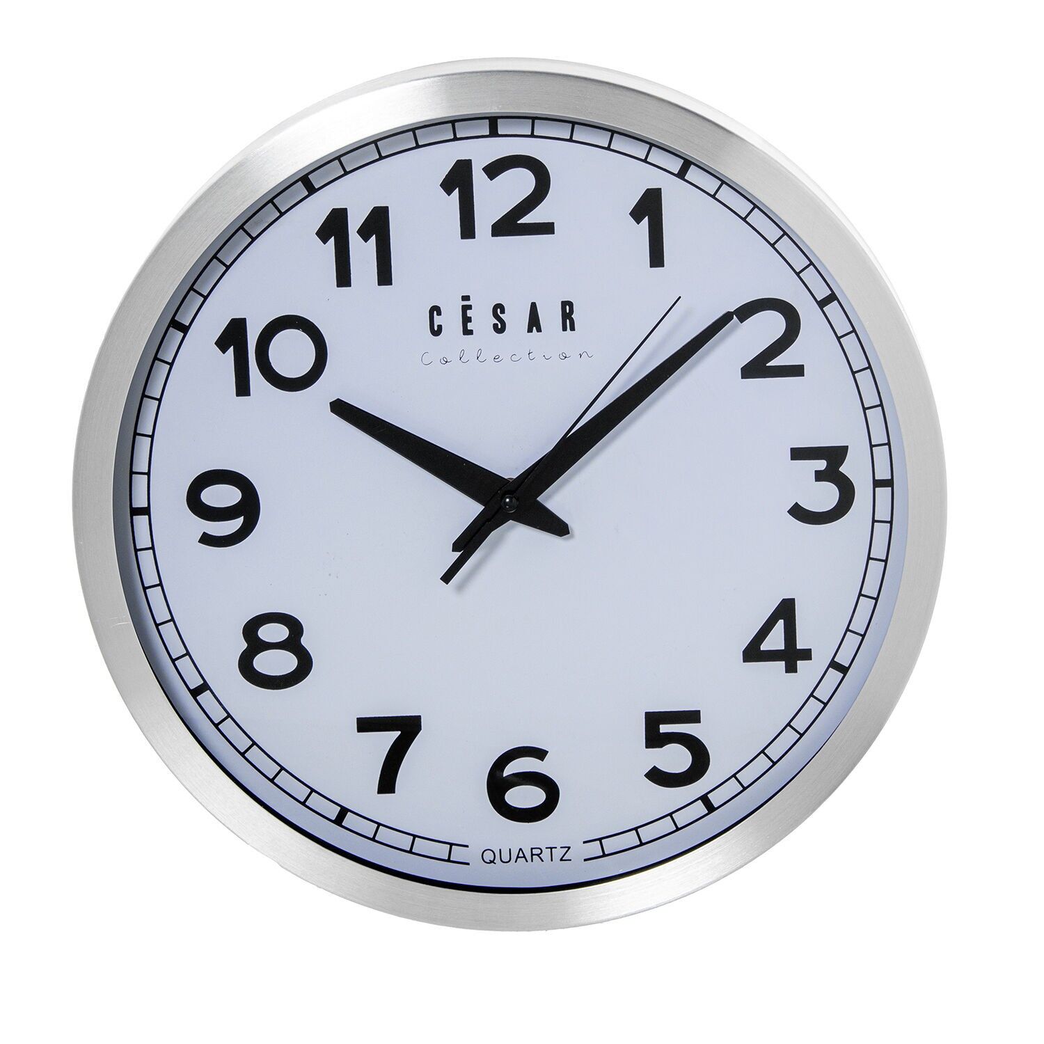 Wall clock 30cm aluminum 30x4.5cm ST86401