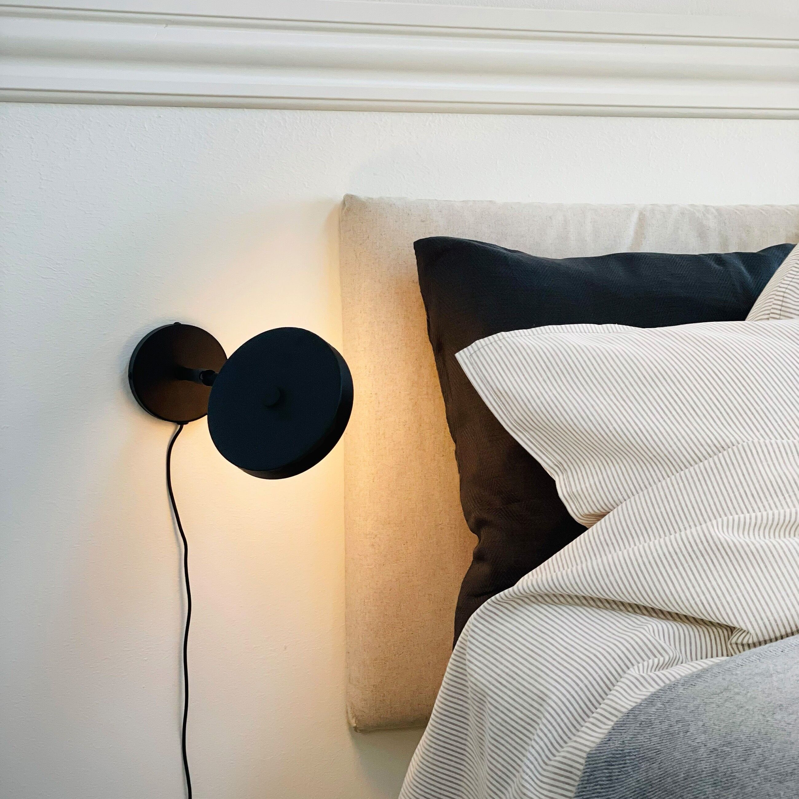 Lámpara de pared Starlight negra