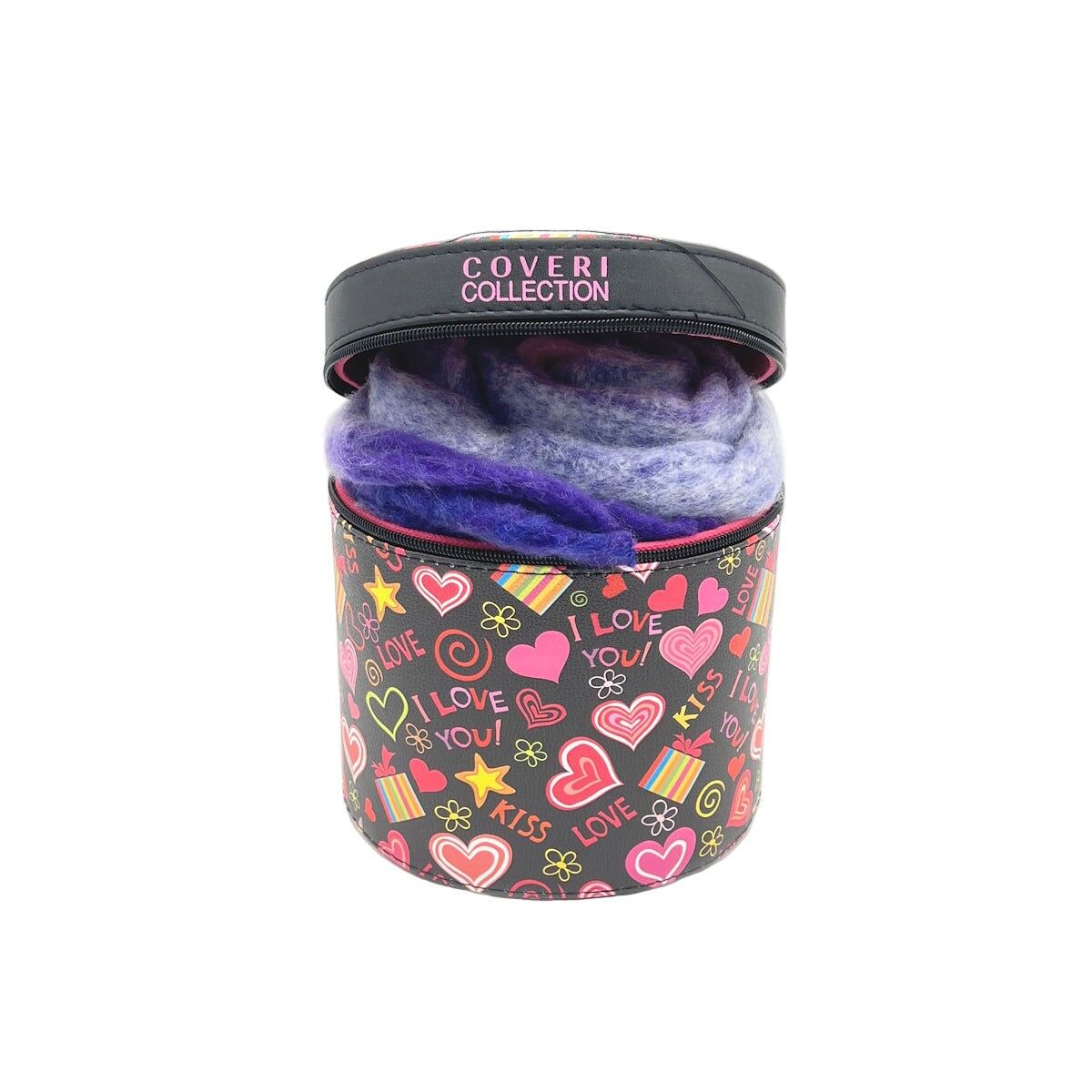 Winterschal Kaschmir Touch in Geschenkbox, Marke Coveri Kollektion, Art.252804