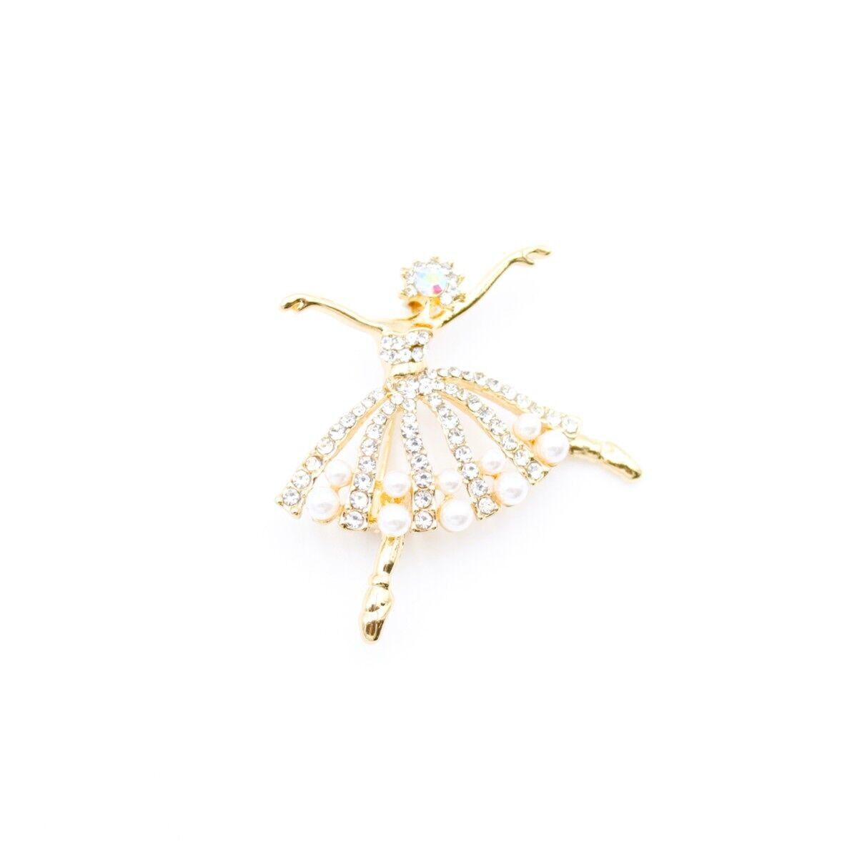 Spille con strass - ballerina