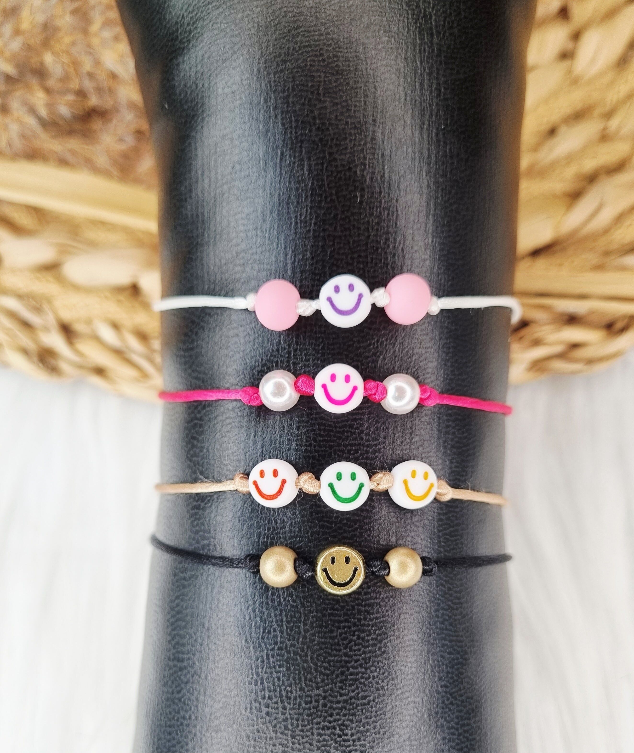 Pulsera Smiley color