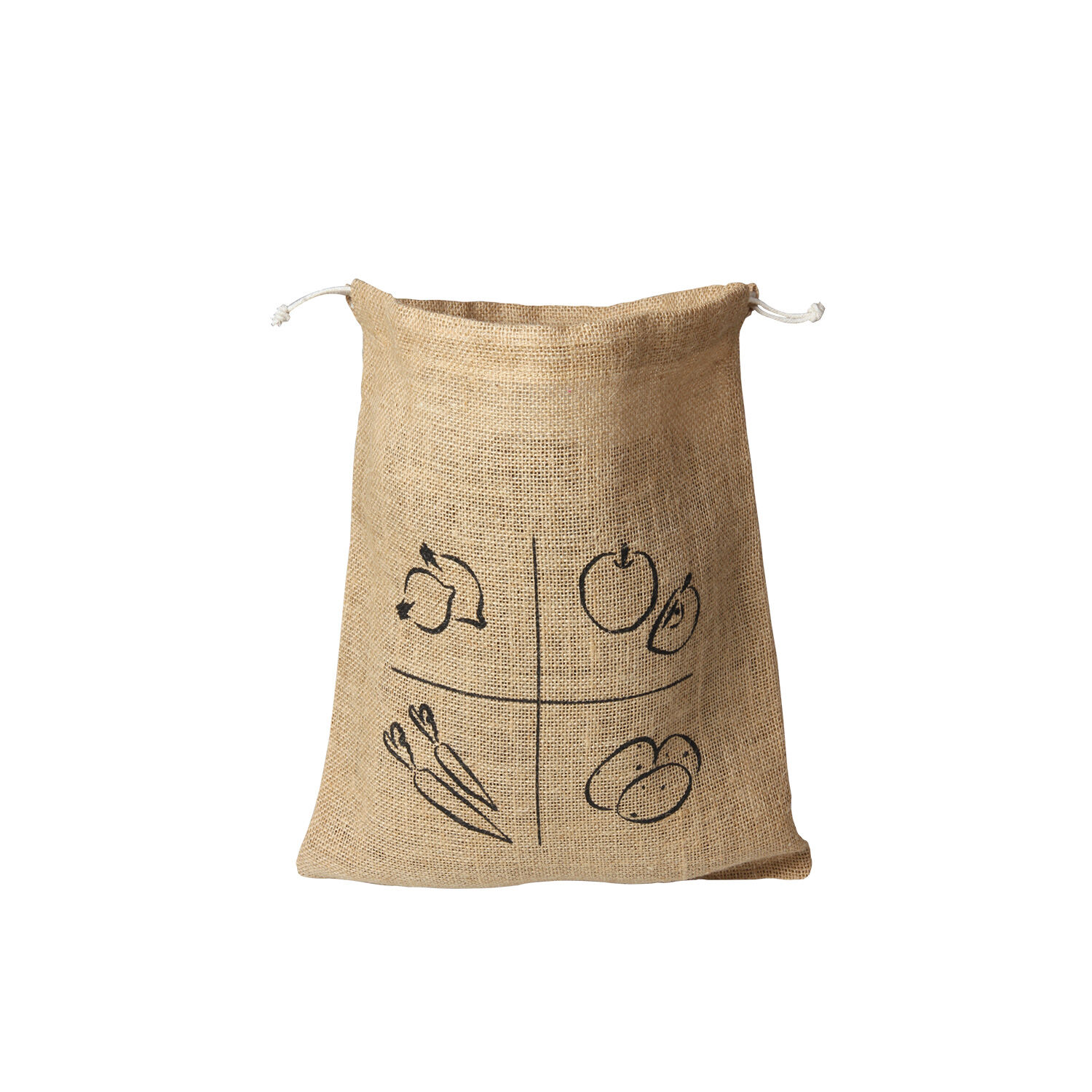 Medium-sized jute bag