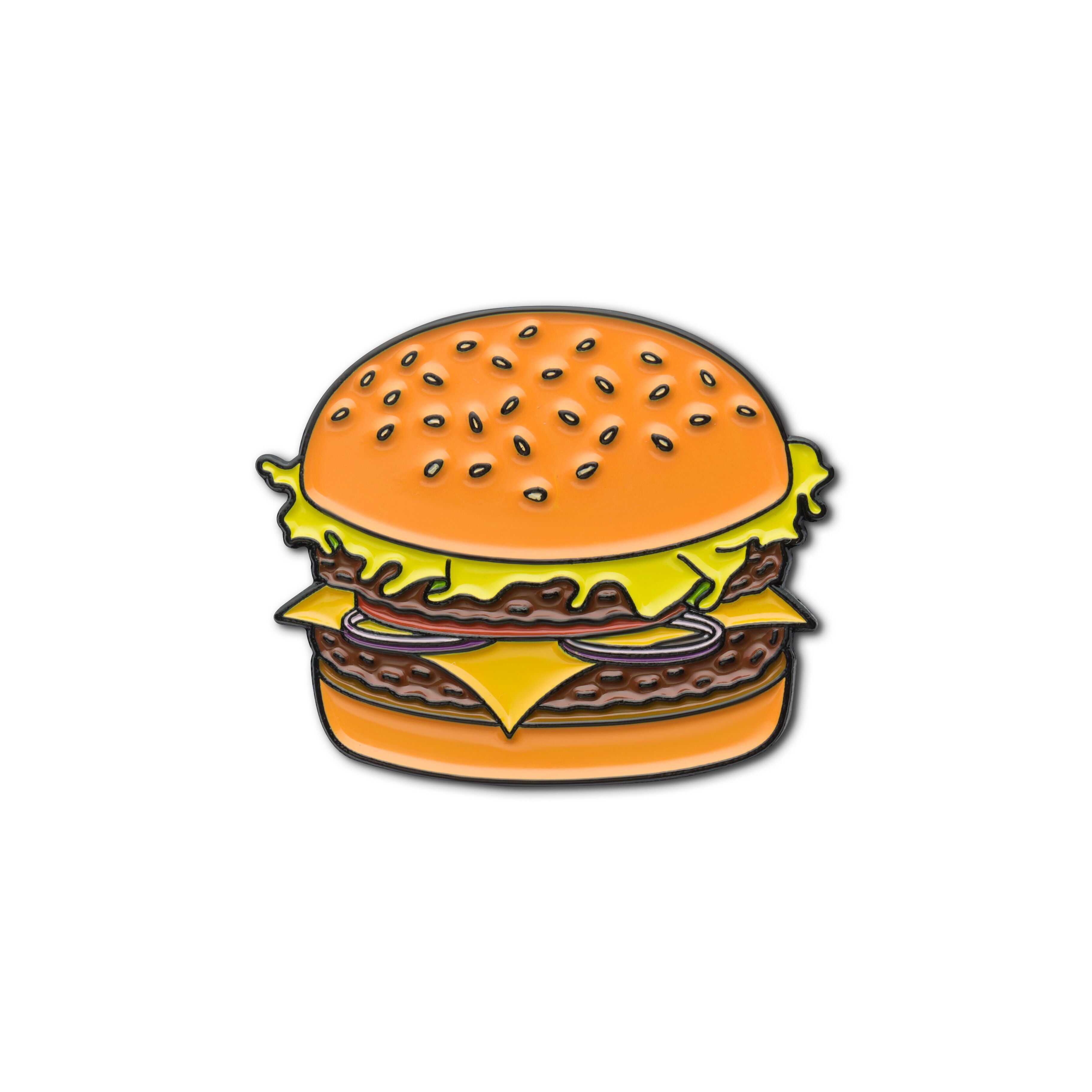 Pin's en émail « Burger »