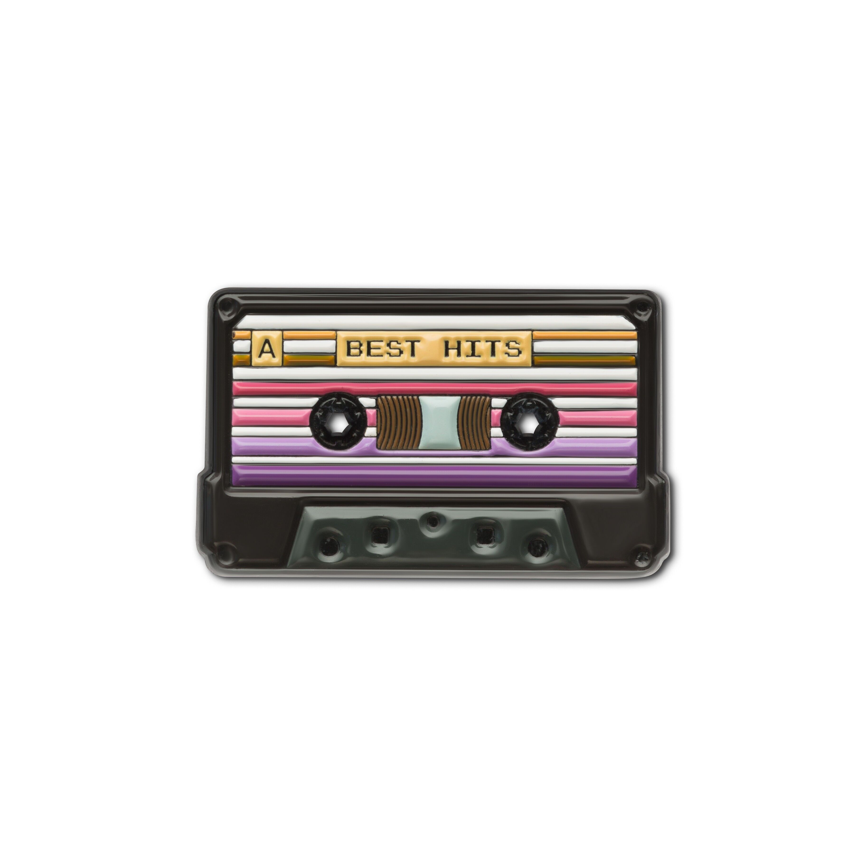 Pin's en émail « Cassette audio »
