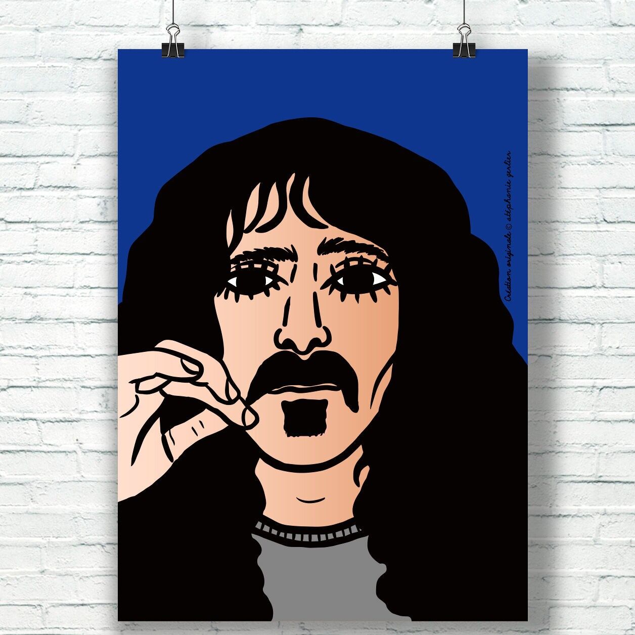 A4-Poster – Frank Zappa – Originaldesign