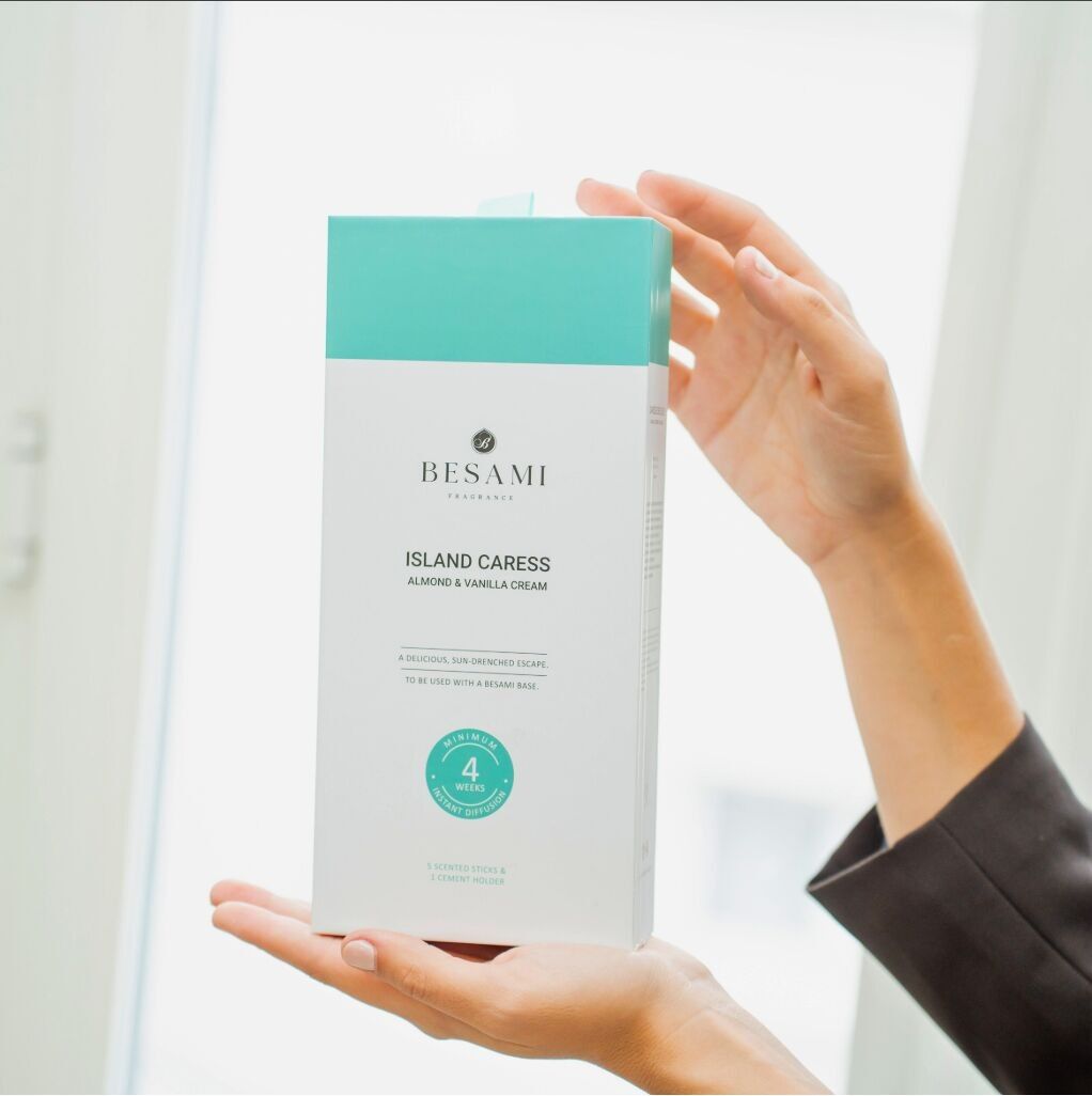 Flüssigkeitsfreier Raumdiffusor – Mandel & Vanille