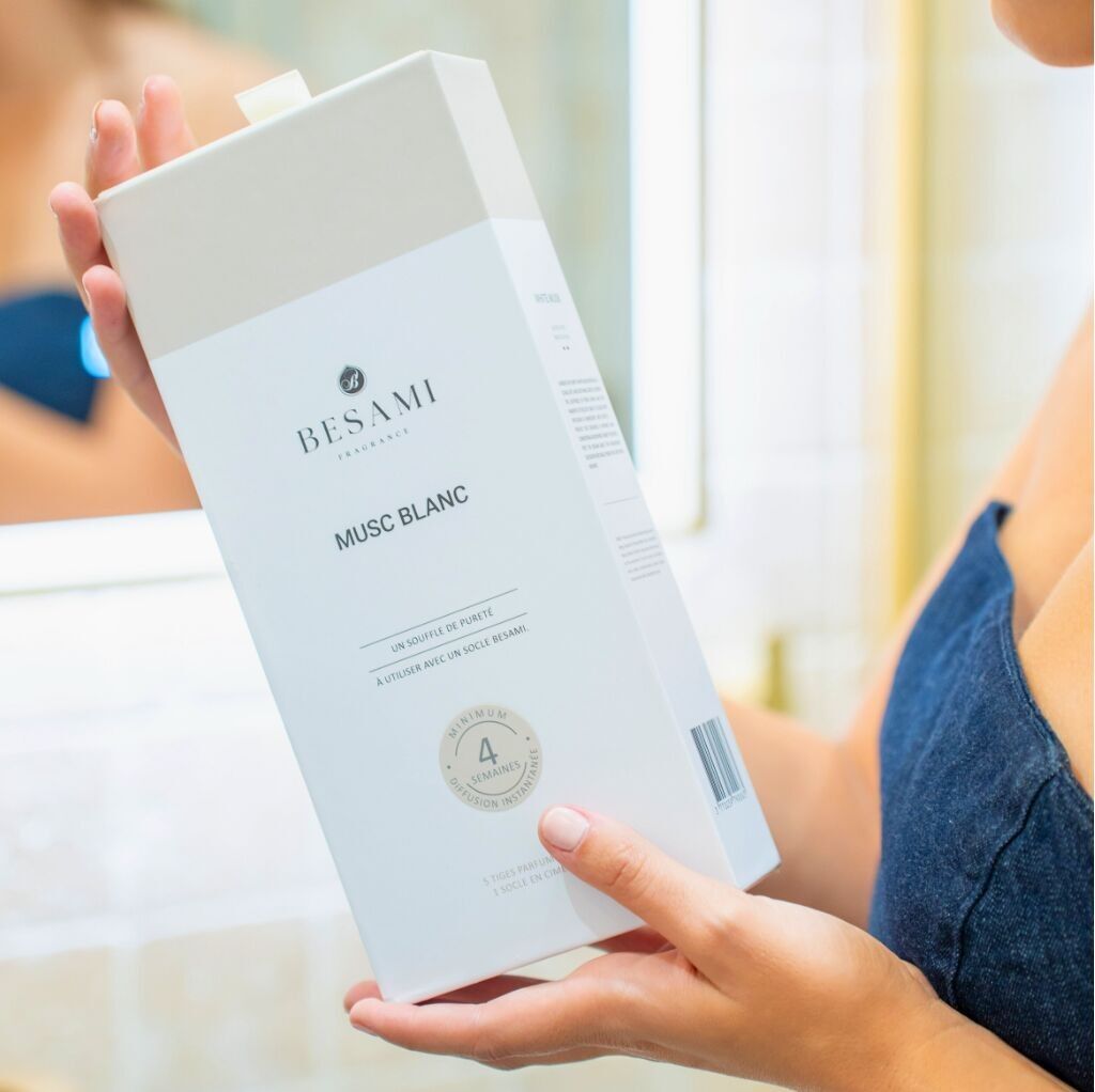 Liquid-free home diffuser - White Musk