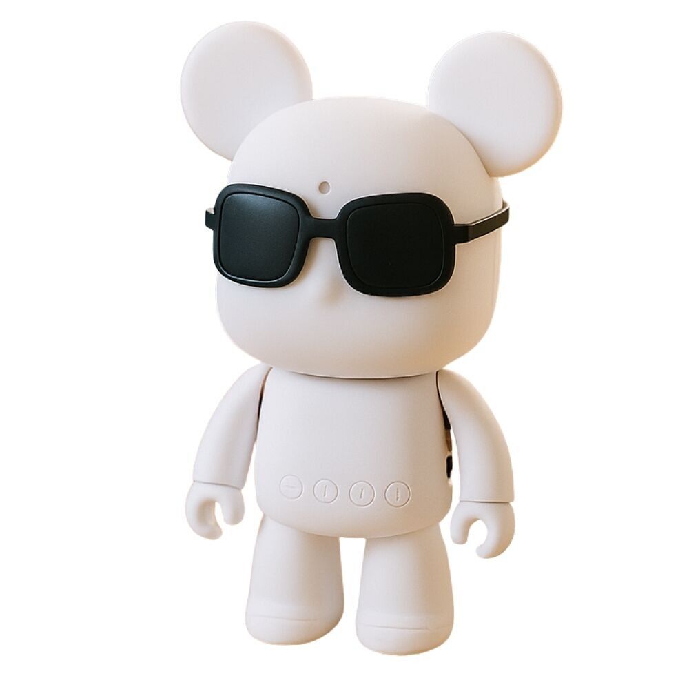 Altoparlante portatile Bluetooth 5 da 10 W0 – Microfono integrato, radio FM, scheda SD, USB e modalità TWS – Look divertente e moderno