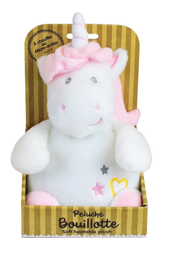 Bolsa de agua caliente Unicornio, 22 cm