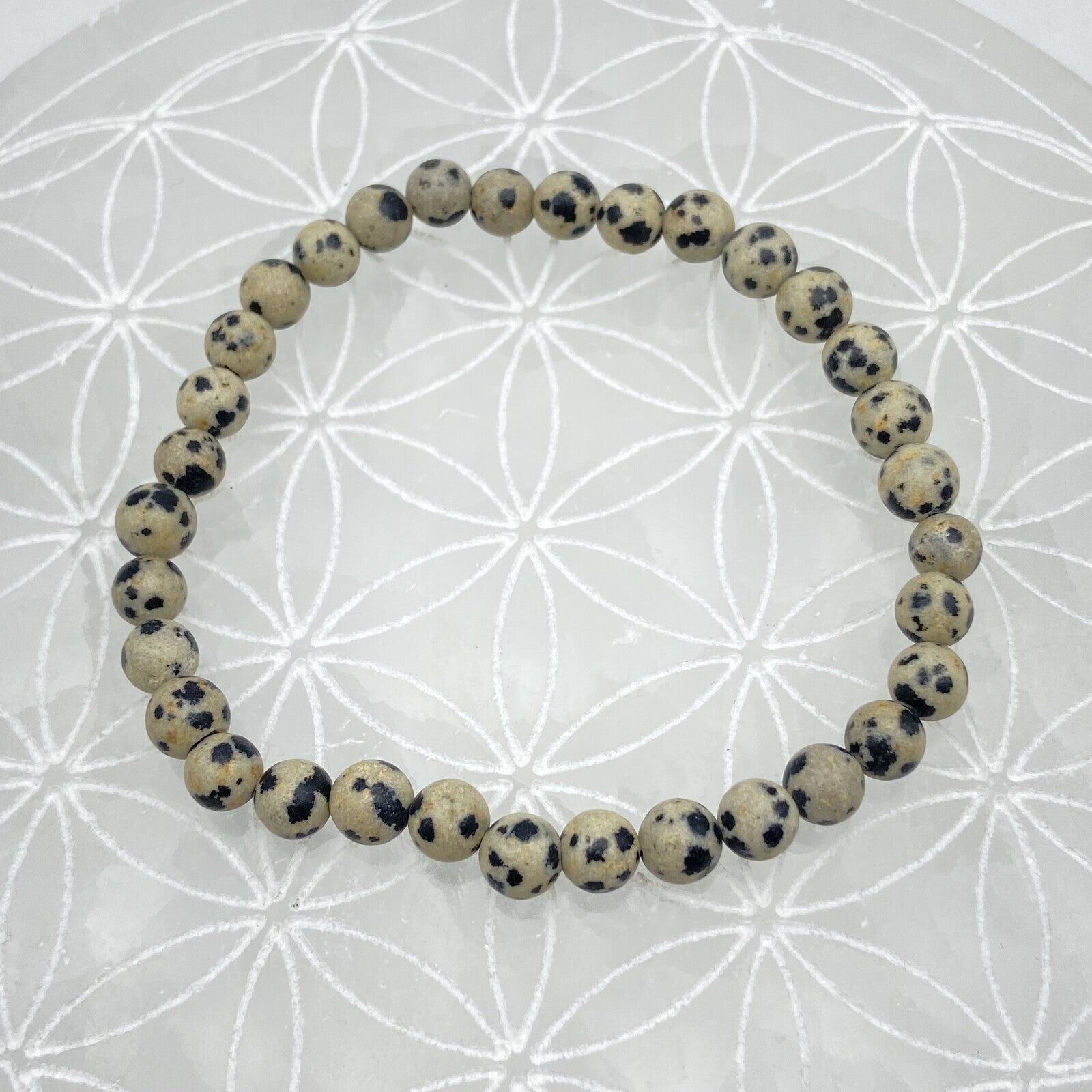 Armband – Dalmatinerjaspis (6 mm)