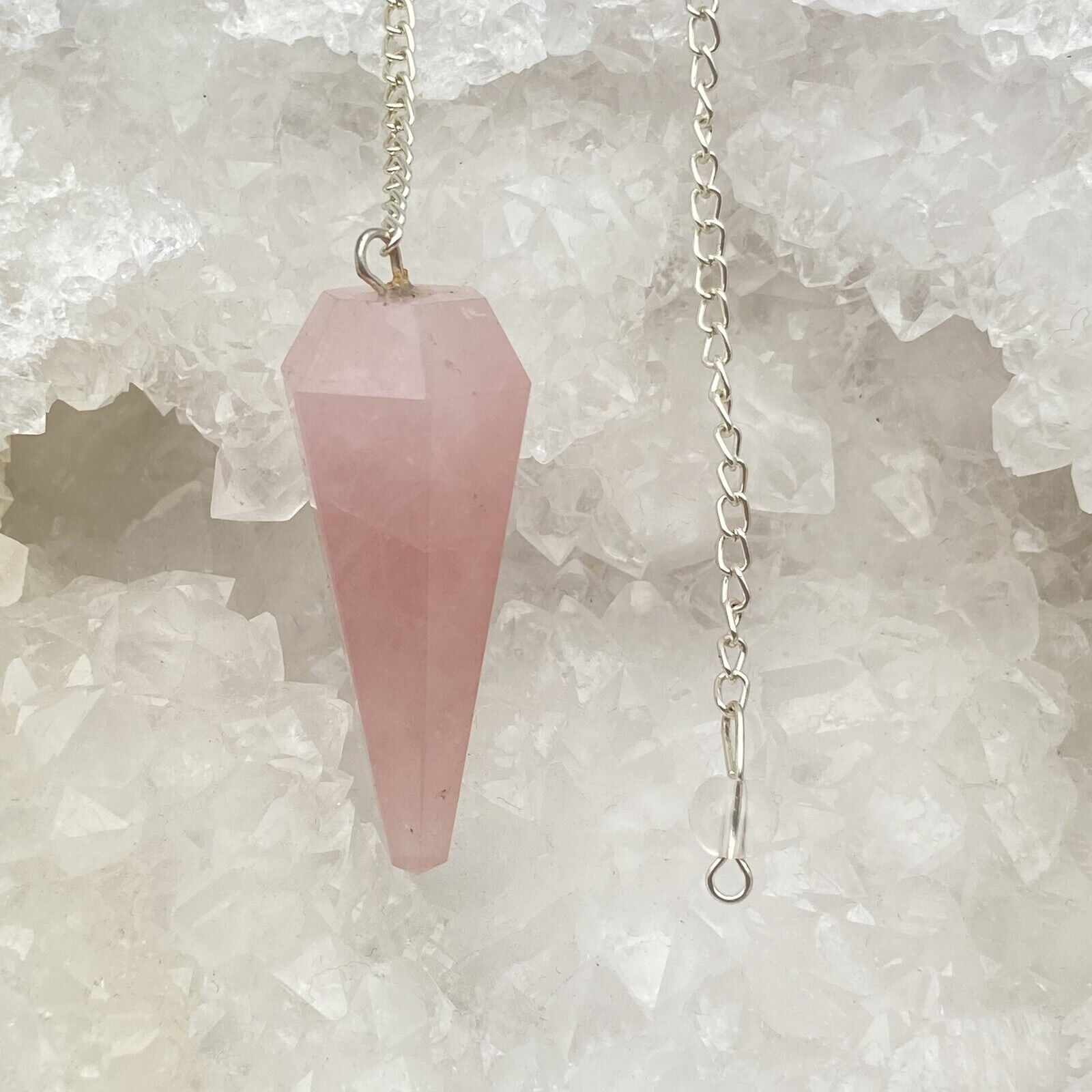 Pendolo - Quarzo rosa