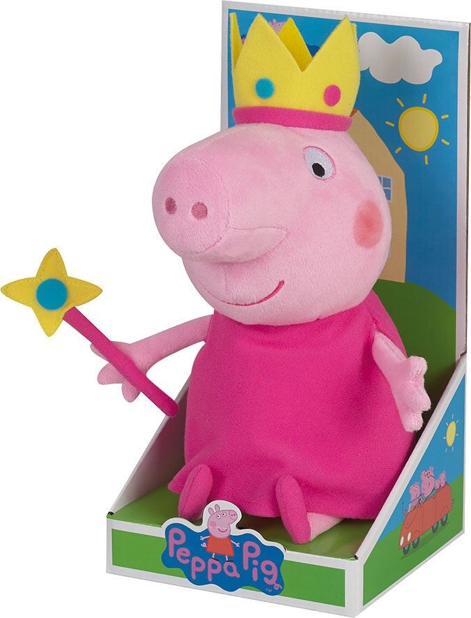 Peluche de la Princesa Peppa Pig, 30 cm, en caja