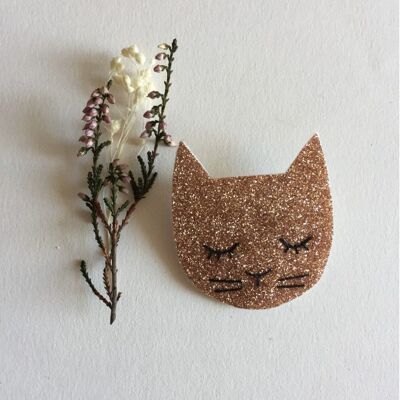 Simone Cat Brooch