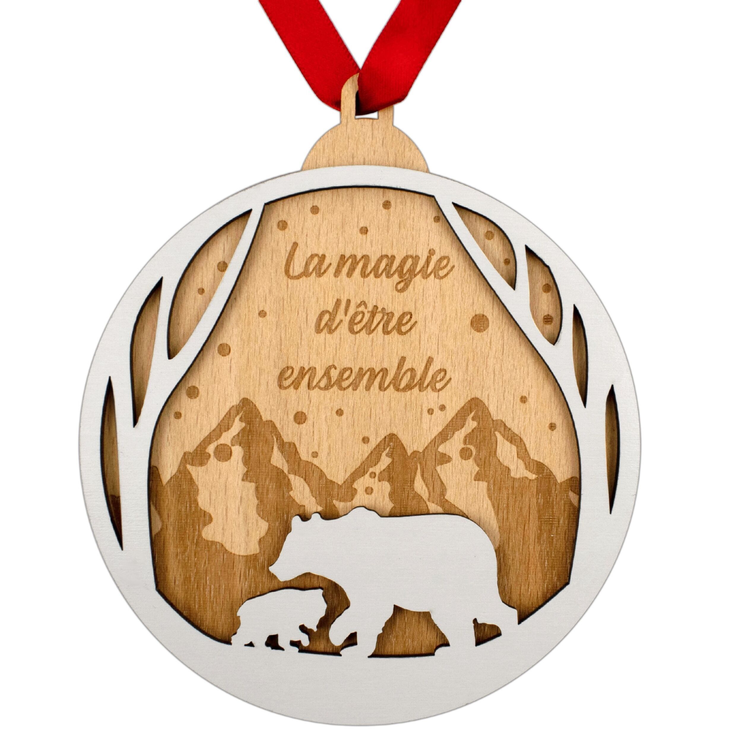 Weihnachtskugel „Magie des Zusammenseins“ – Weihnachtsdekoration