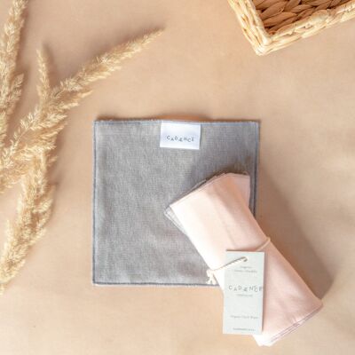 Washable organic wipes - Chair, Soft Bamboo