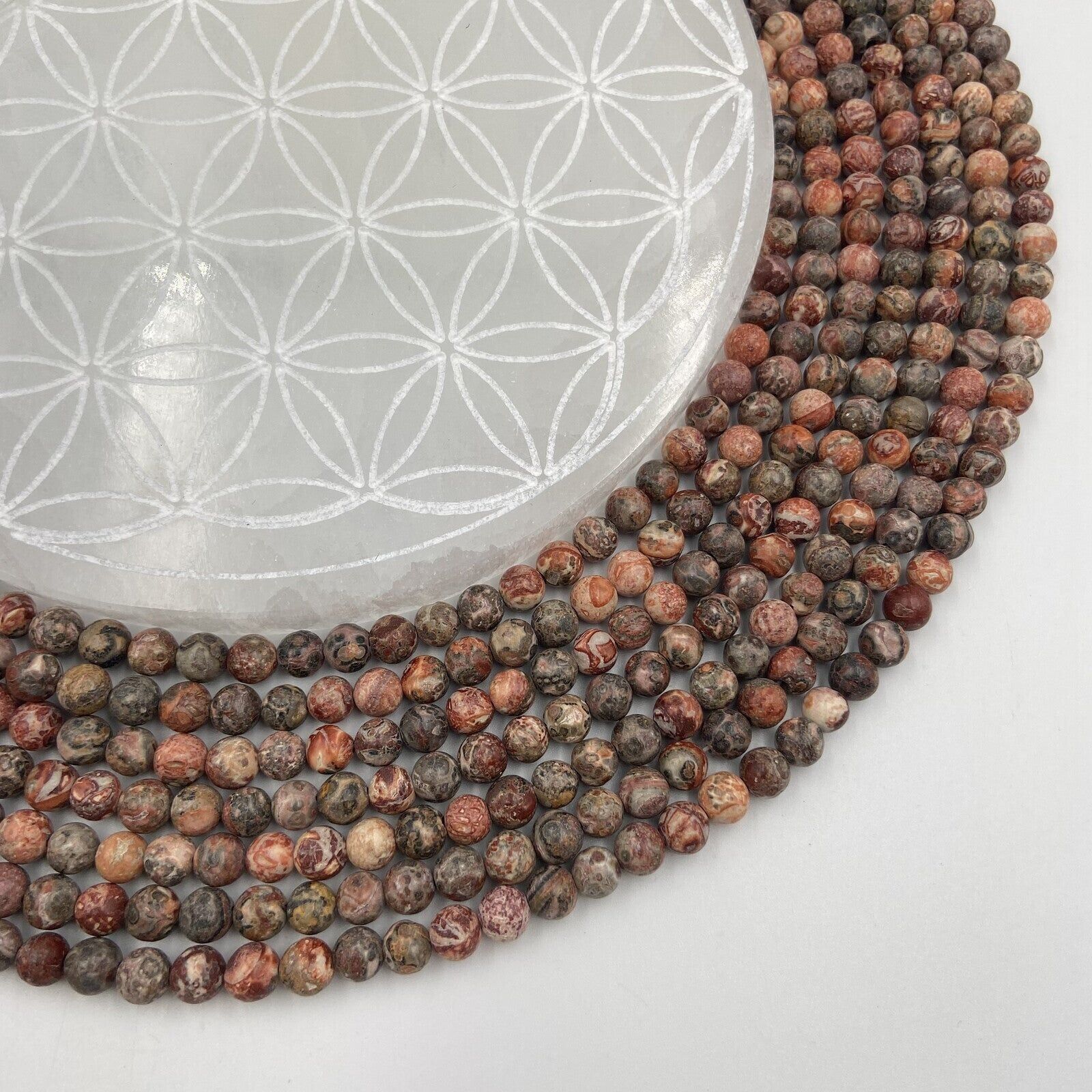 Grado - Diaspro leopardo (6 mm)