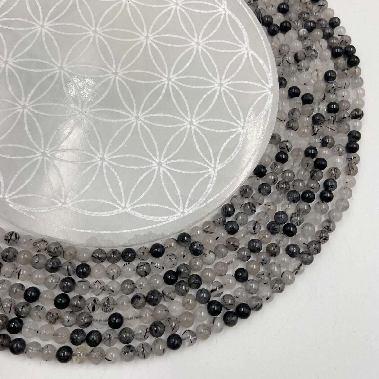 Rank - Schwarzer Turmalin und Quarz EXTRA (6 mm)