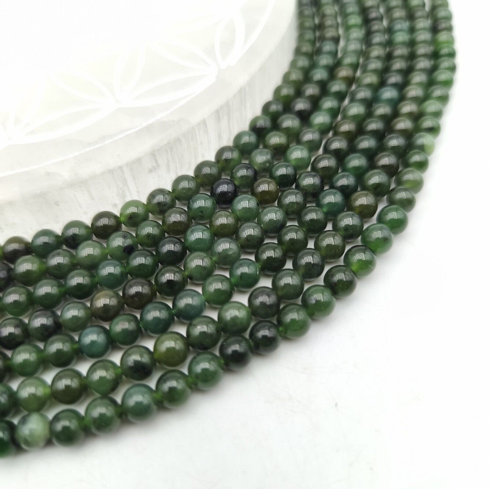 Rang - Nephrit-Jade (6 mm)