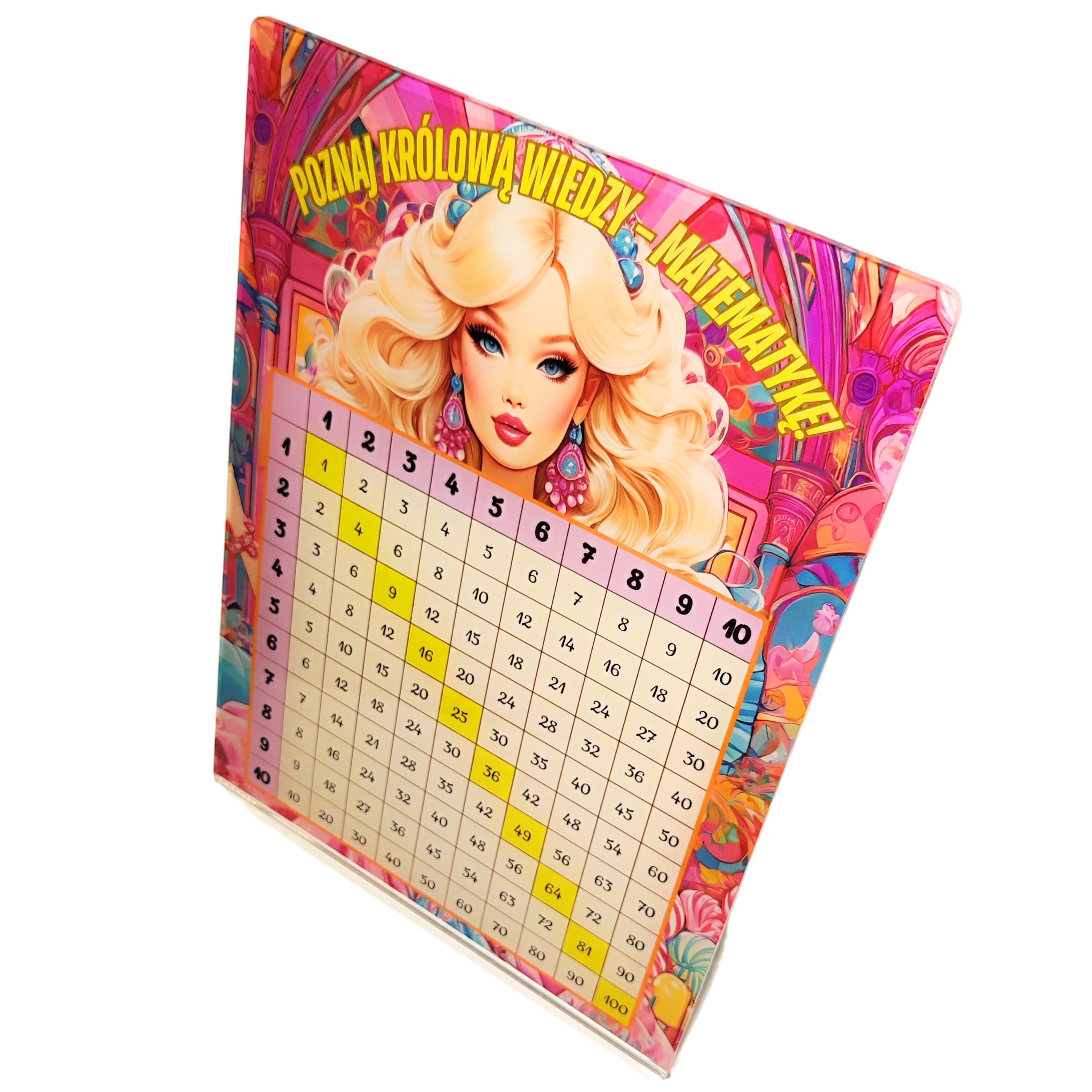 Tableau d'apprentissage de la multiplication pour enfants – Modèle imprimable éducatif