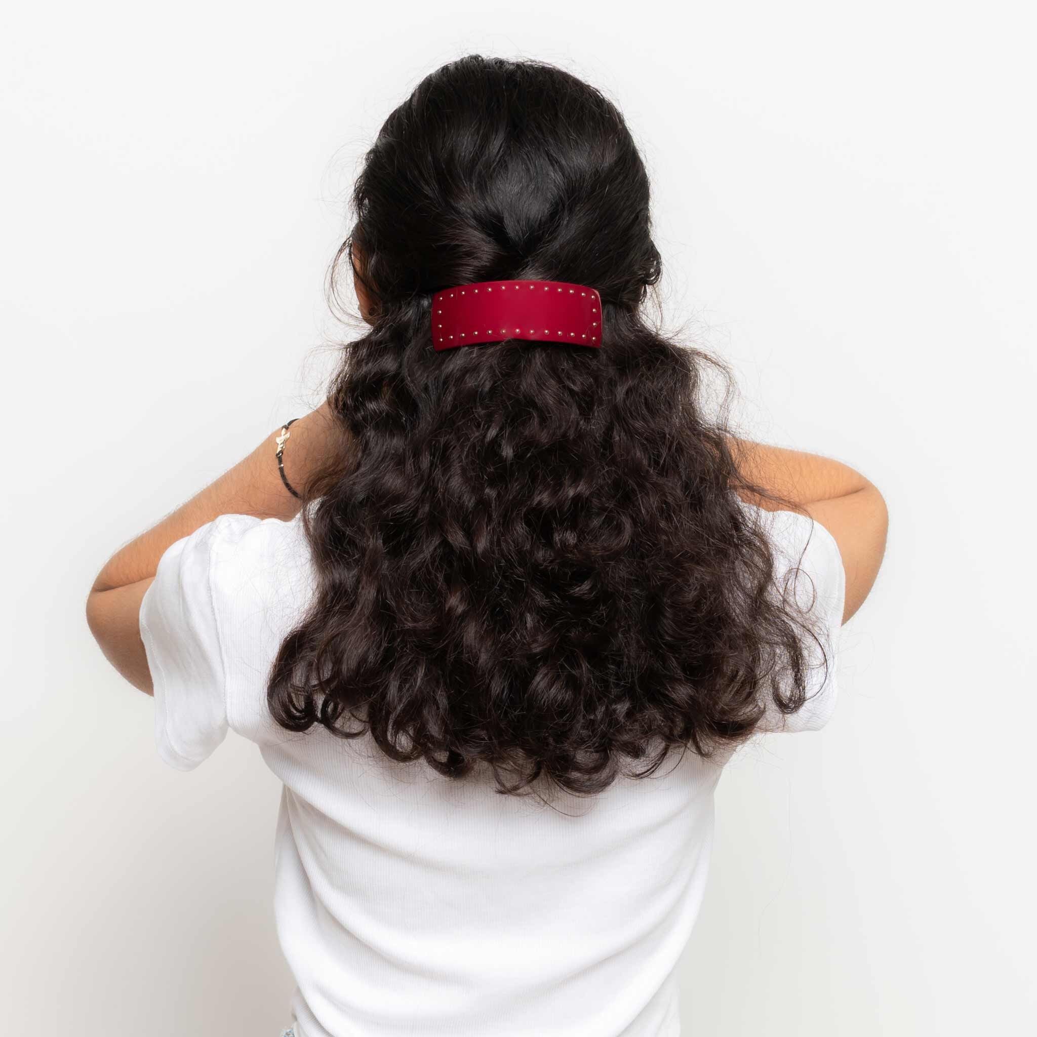 Fermaglio per capelli Suzi Cherry, tesoro