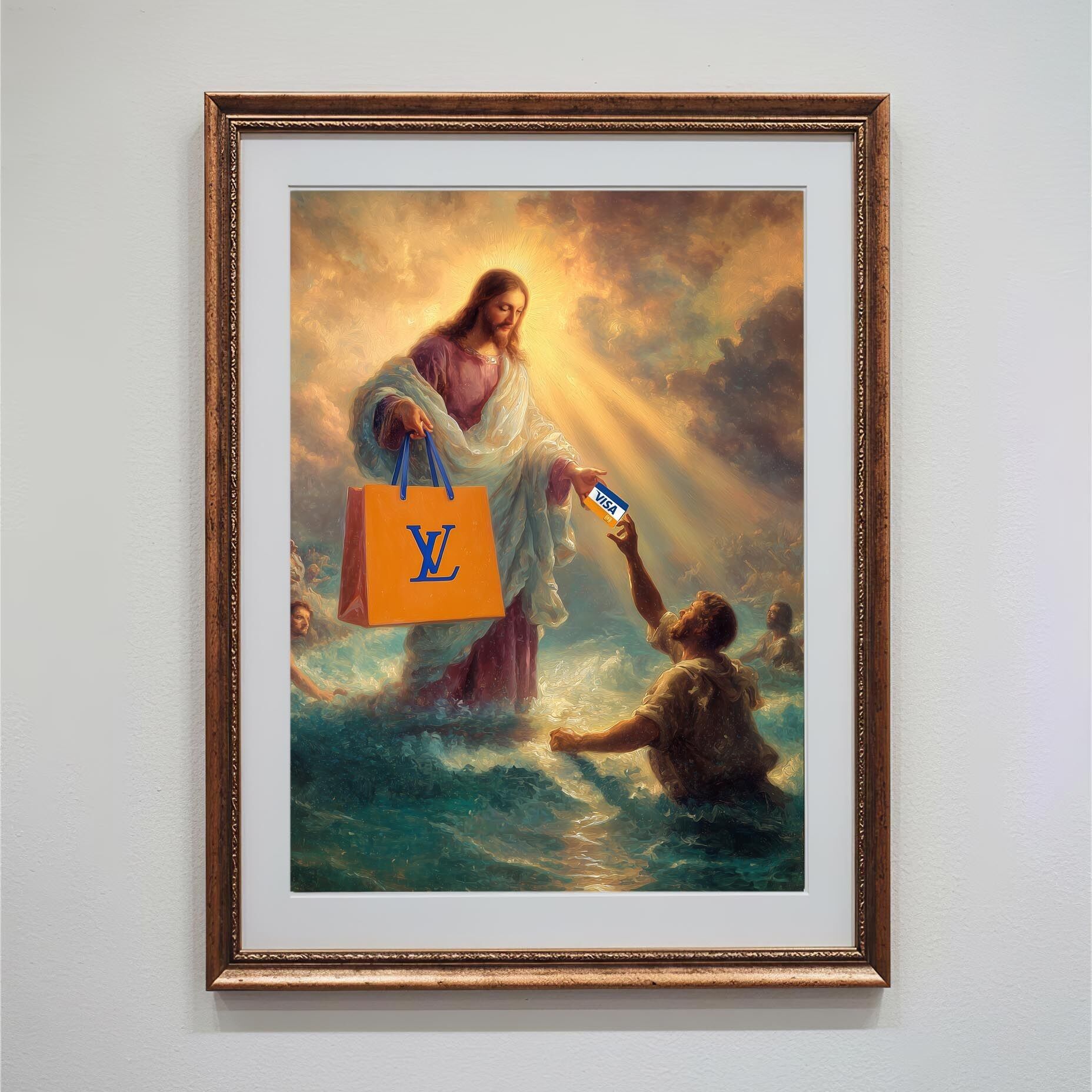 Stampa artistica di Divine Exchange