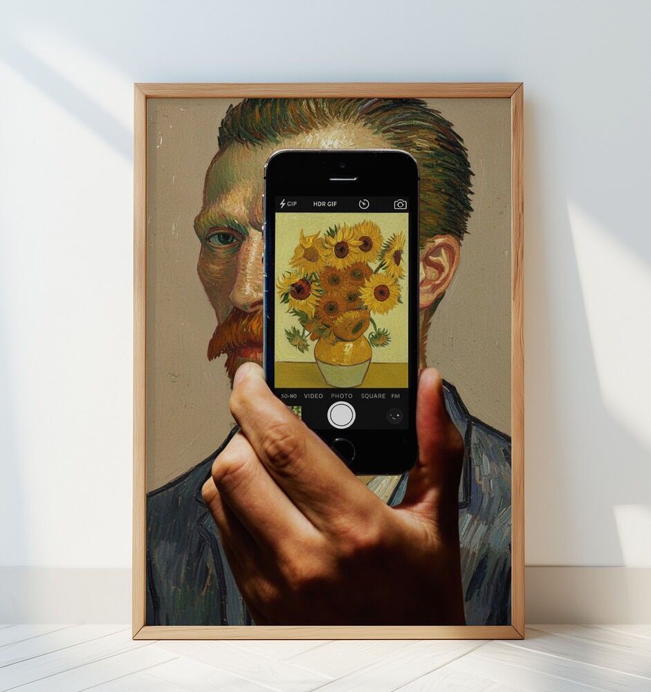 Stampa artistica Selfie di girasoli