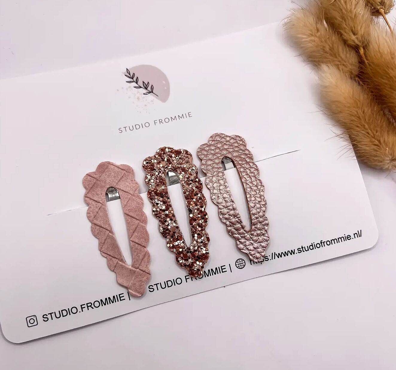 Setjes haarspeldjes bubble roze (kind | 2+ jaar)