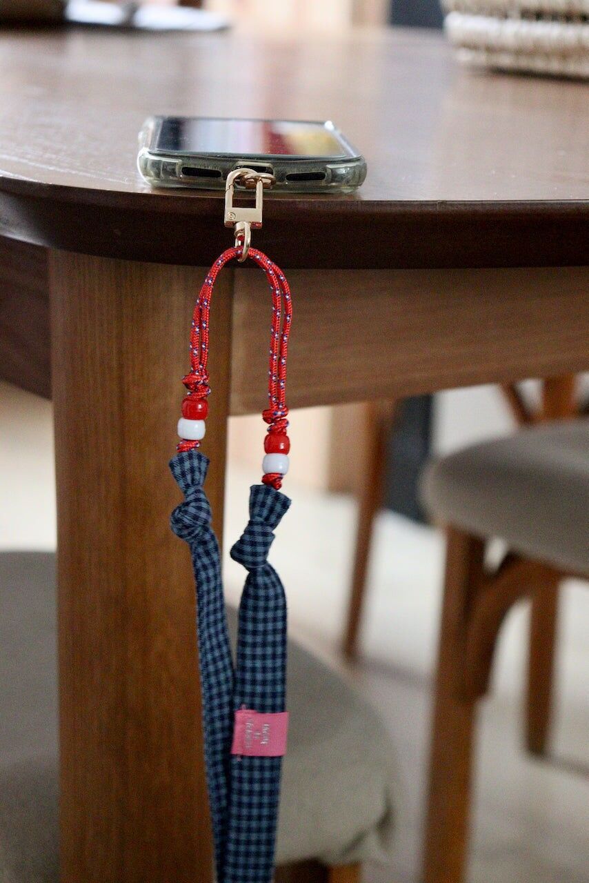 Caesar Seersucker Blau