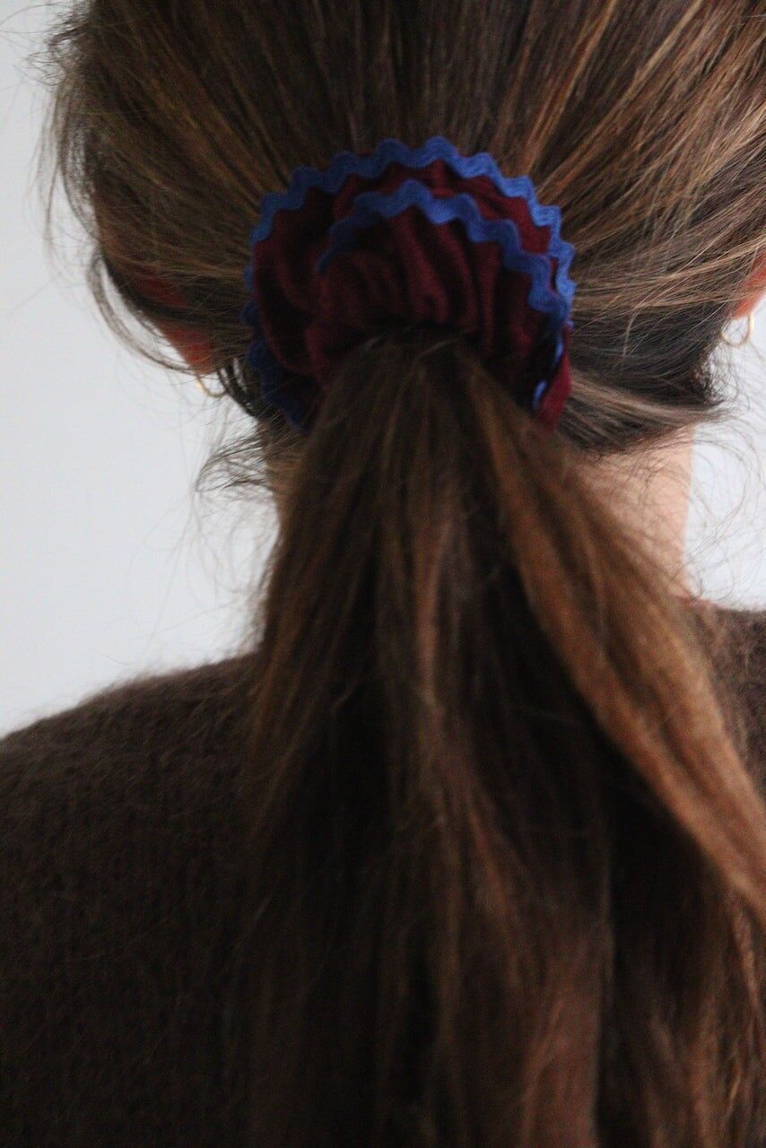 Kelly Velours bordeaux