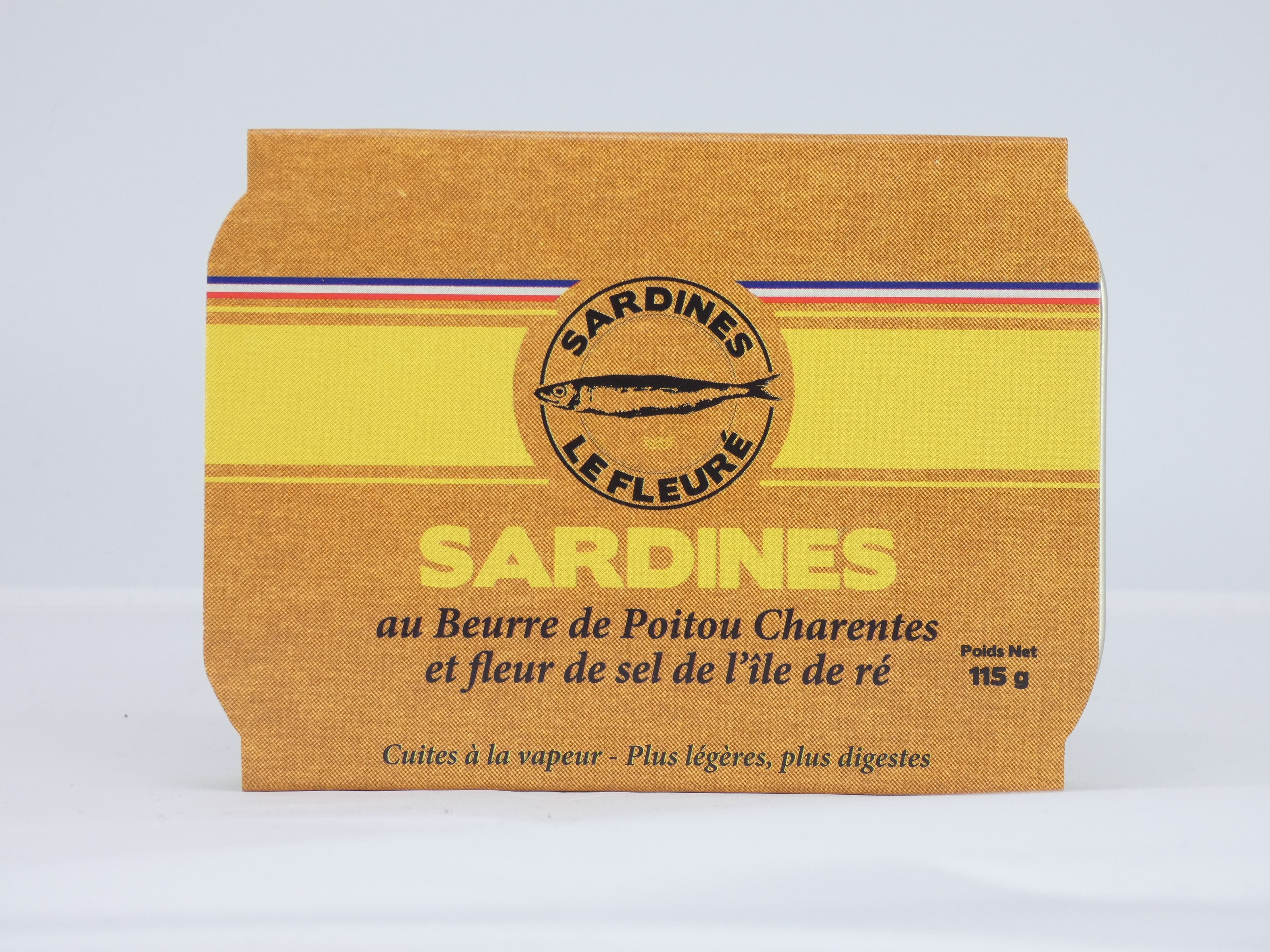 Canned Sardines in Poitou-Charentes Butter