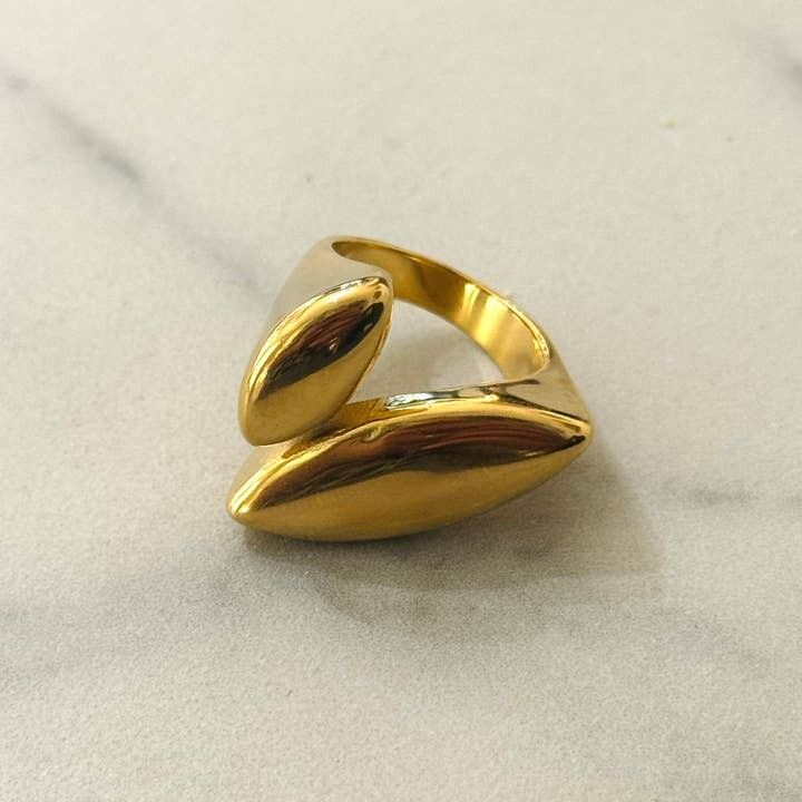 Lorene Stainless Steel Ring  