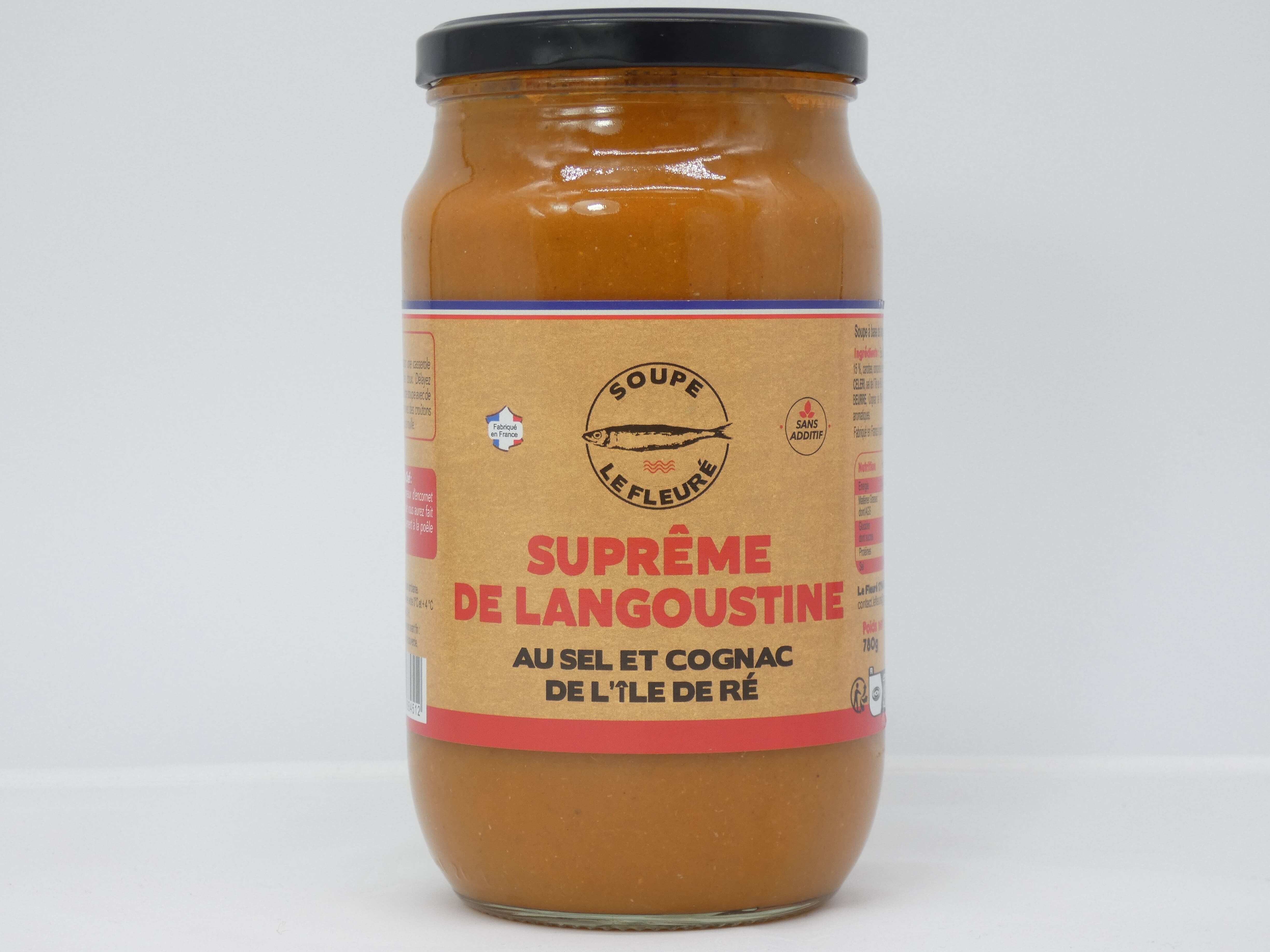 Supreme of Langoustine Soup with Salt and Cognac from the Ile de Ré